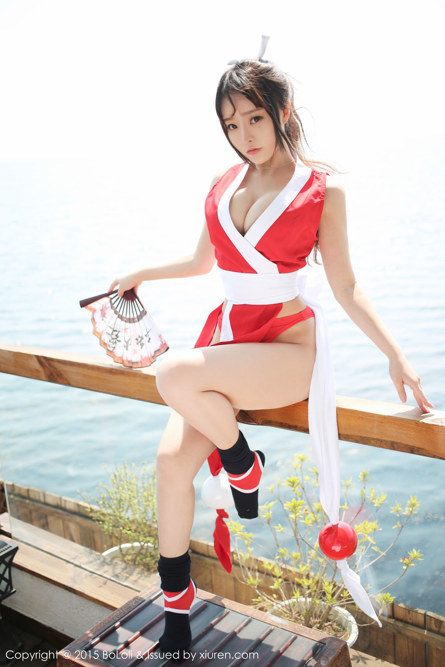 柳侑绮Sevenbaby 《不知火舞COS系列》 Vol.017  写真集-图3