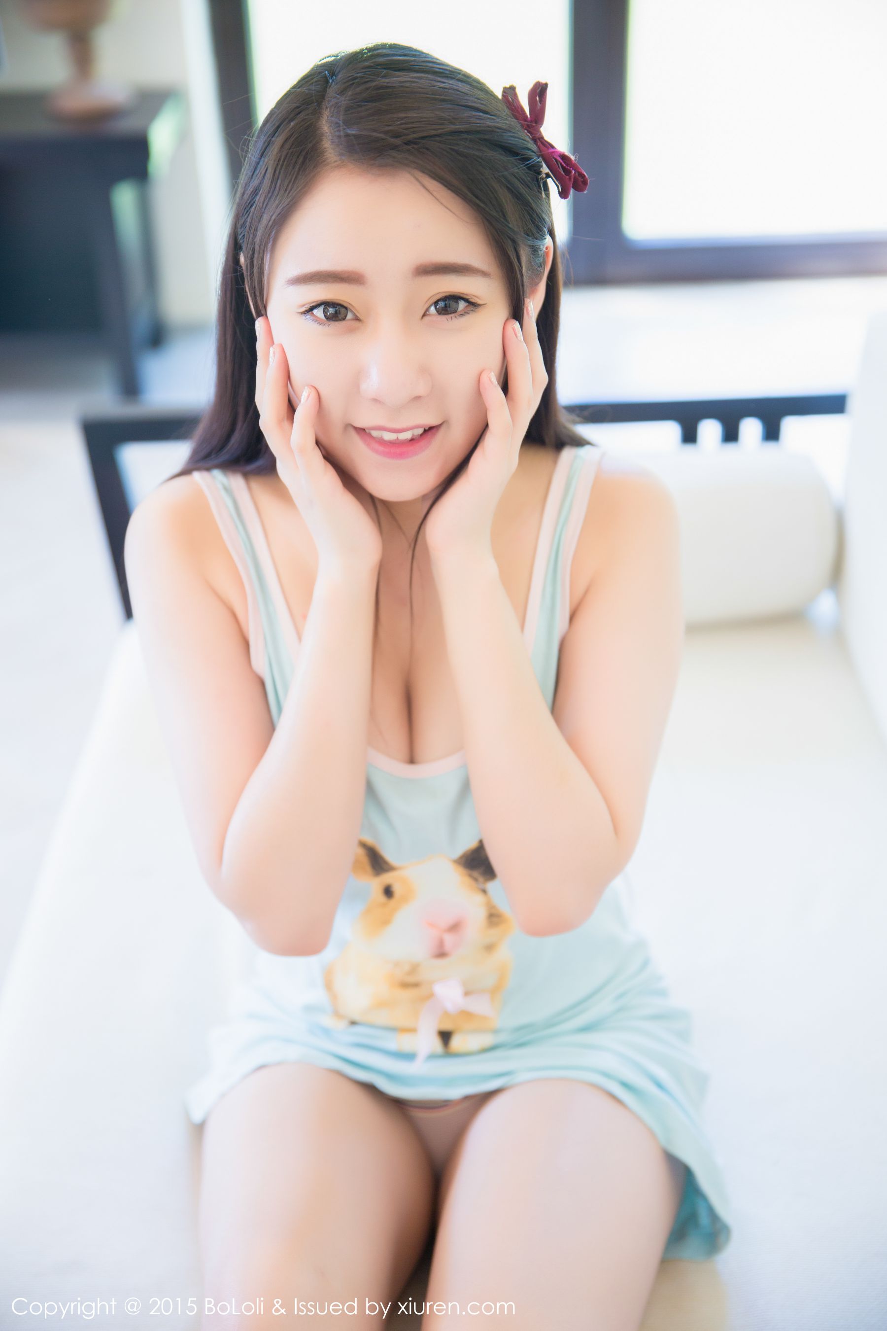 朵比dobby《三亚旅拍性感内衣+黑丝系列》  Vol.019  写真集-图1