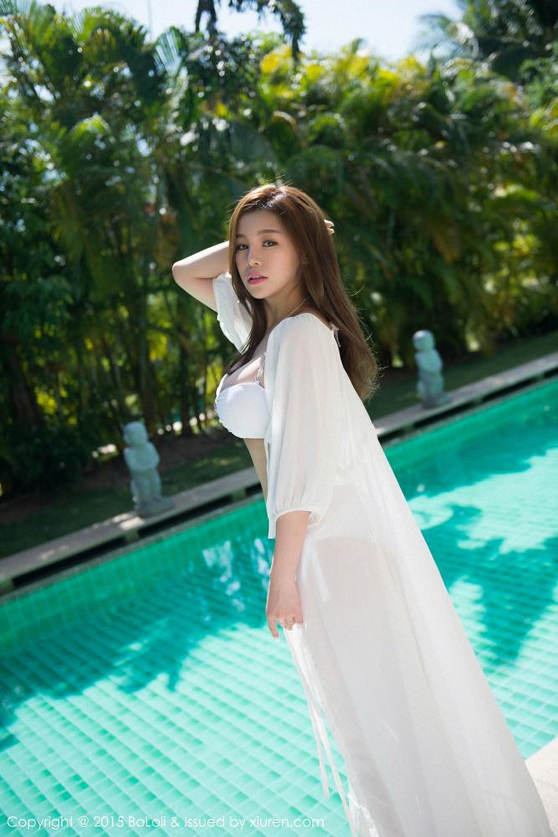 刘娅希《三亚旅拍》蕾丝+比基尼系列  Vol.026 写真集-图47