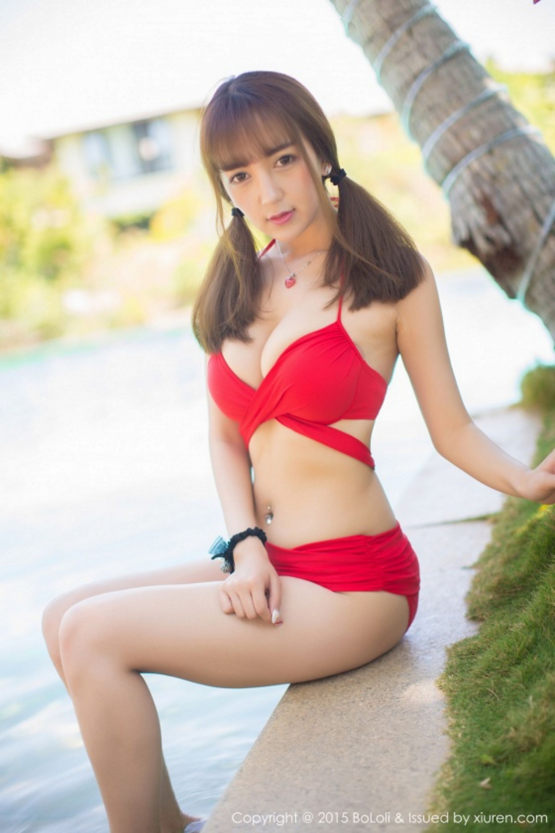 Monkey小潘鼠 - 小清新比基尼《三亚旅拍》  Vol.027 写真集-图24