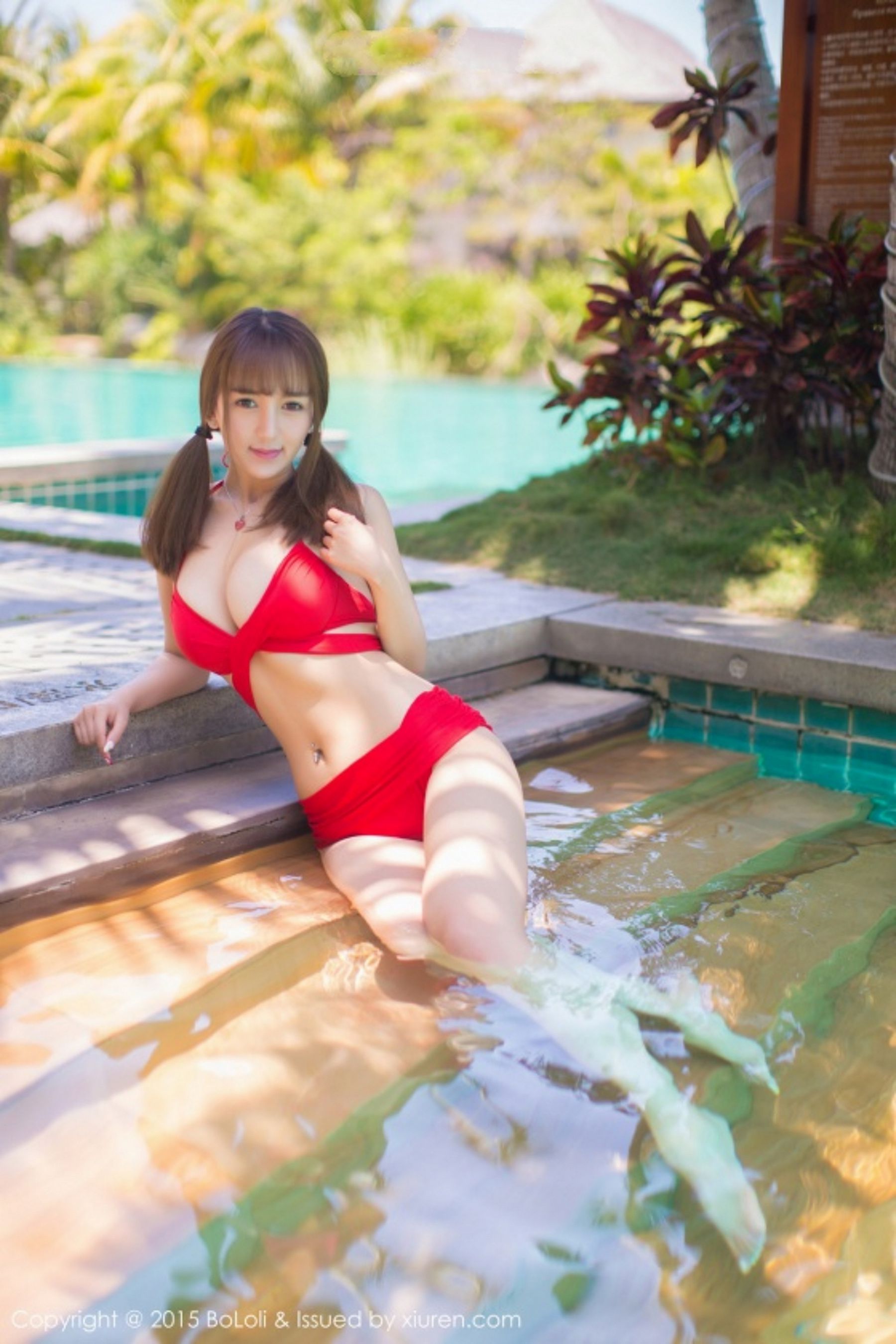 Monkey小潘鼠 - 小清新比基尼《三亚旅拍》  Vol.027 写真集-图29