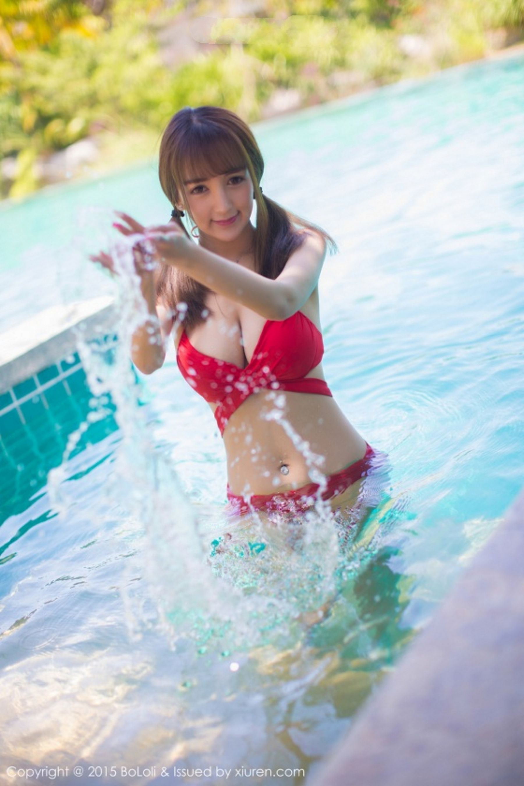 Monkey小潘鼠 - 小清新比基尼《三亚旅拍》  Vol.027 写真集-图45