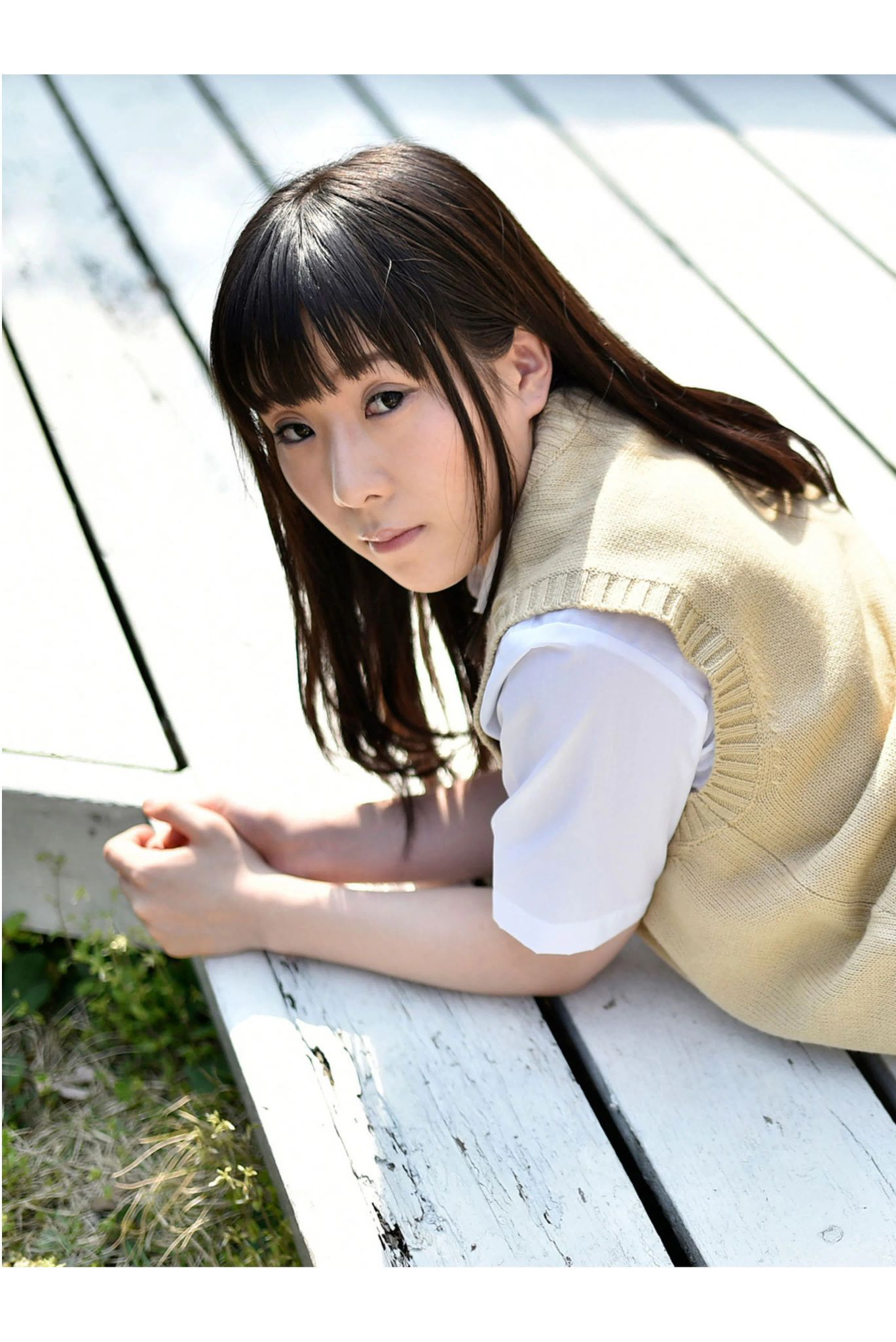 雨宮留菜 《女子校生 萌える絶対領域》-图9