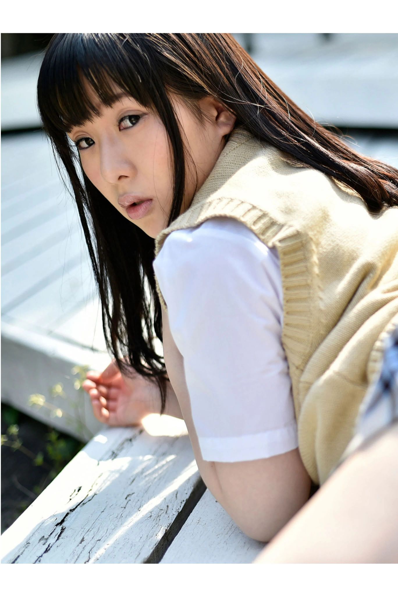 雨宮留菜 《女子校生 萌える絶対領域》-图14