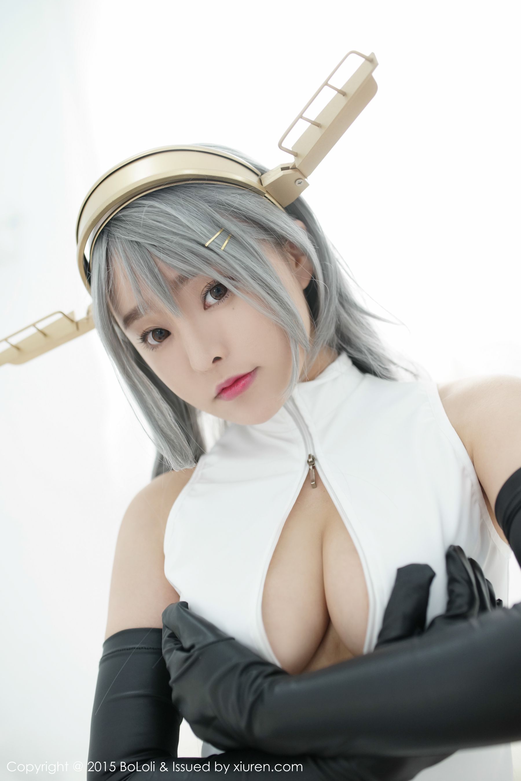 柳侑绮Sevenbaby《舰娘collection》榛名COS(开胸泳衣版)   Vol.034 写真集-图18