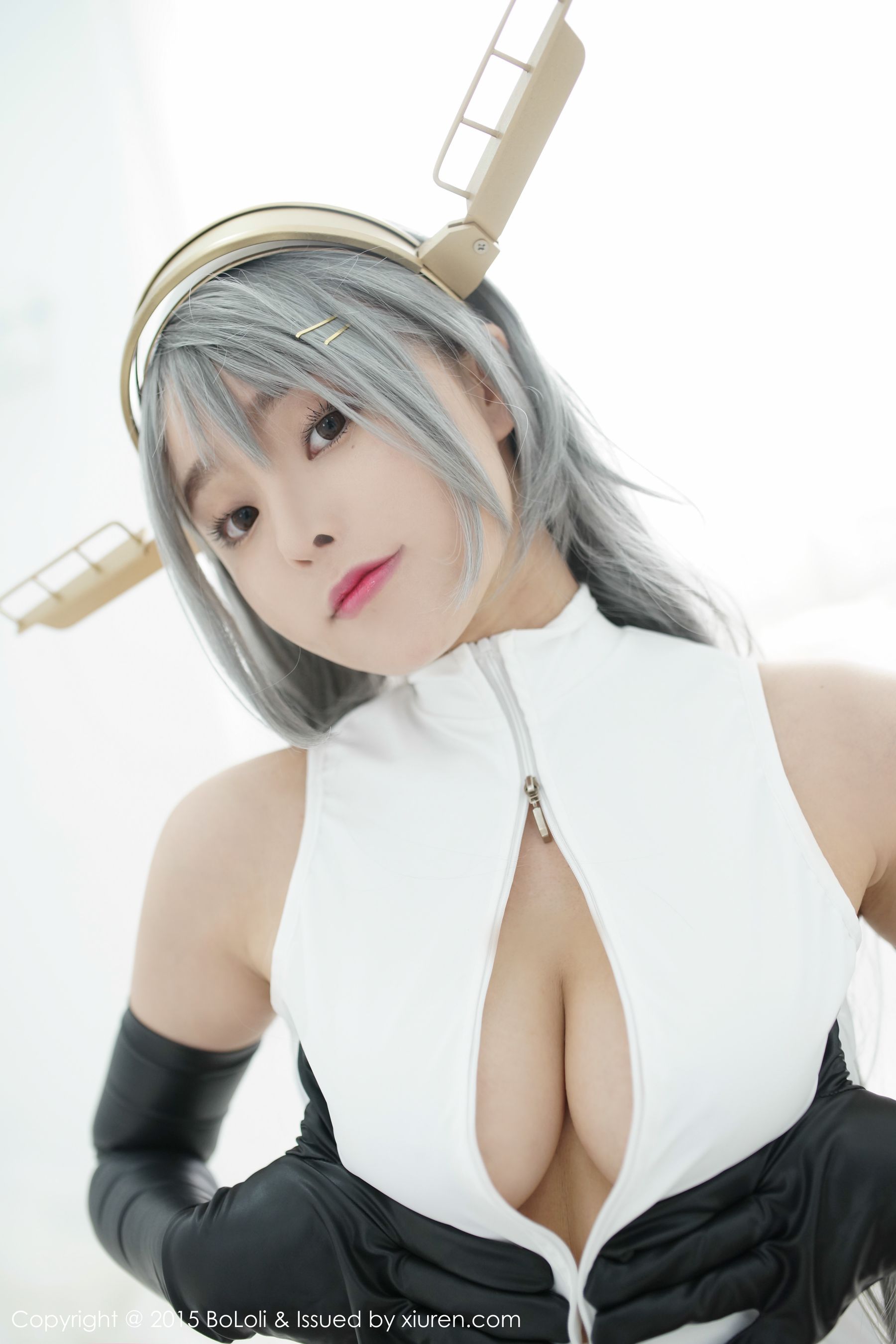 柳侑绮Sevenbaby《舰娘collection》榛名COS(开胸泳衣版)   Vol.034 写真集-图19
