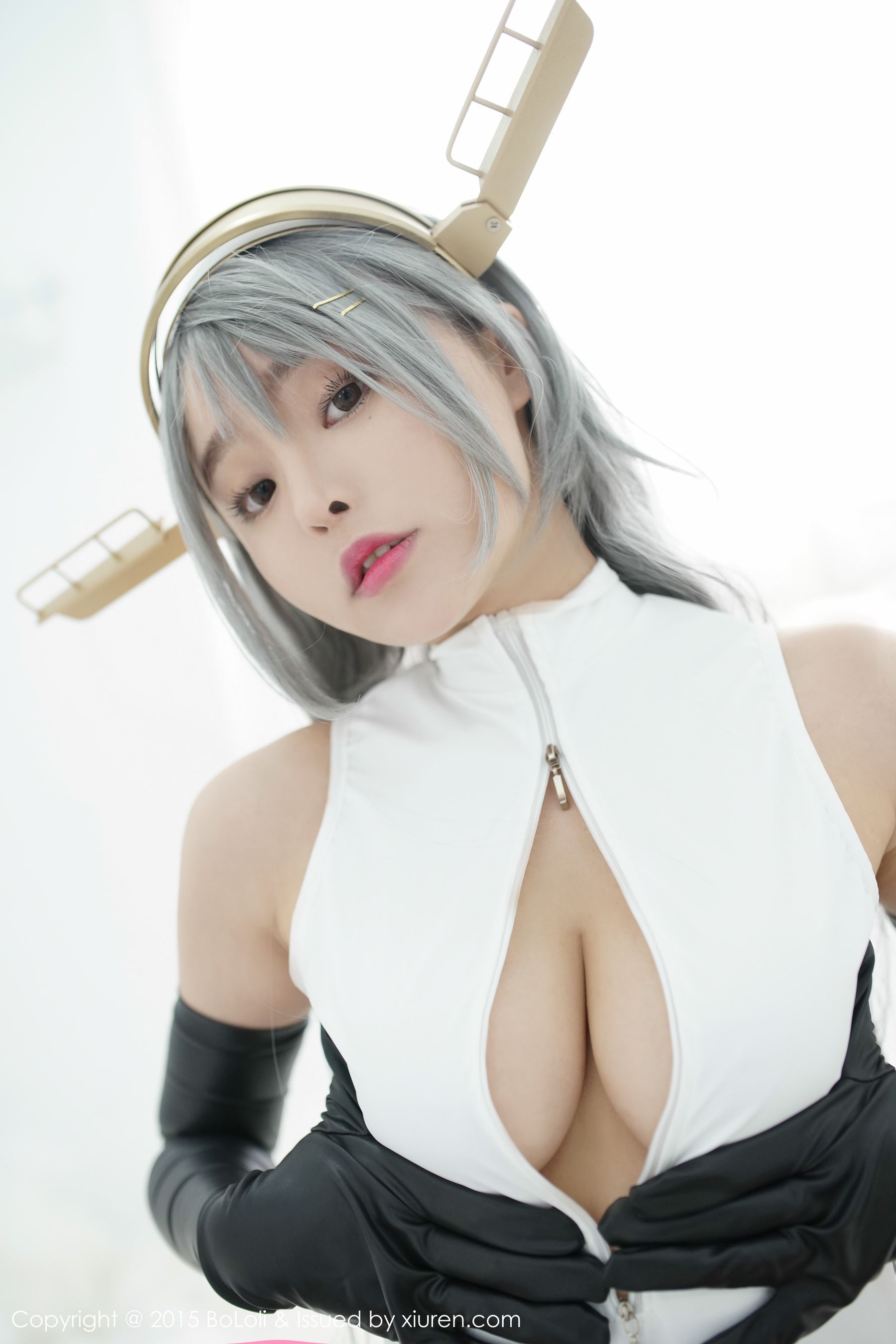 柳侑绮Sevenbaby《舰娘collection》榛名COS(开胸泳衣版)   Vol.034 写真集-图20