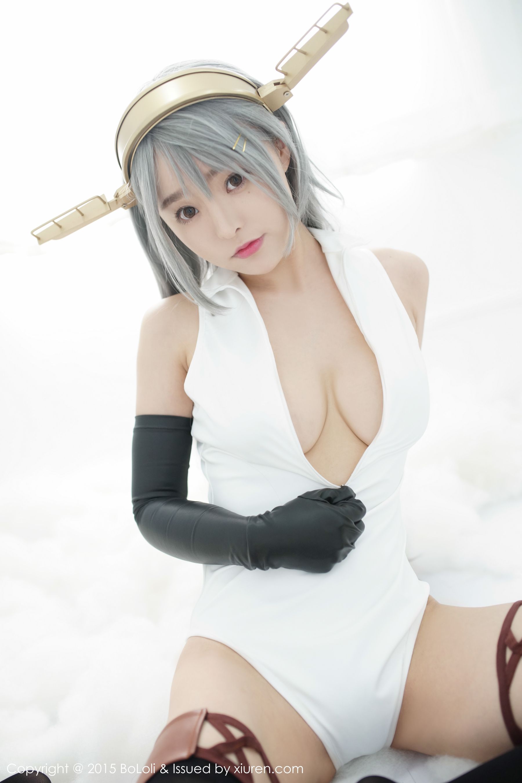 柳侑绮Sevenbaby《舰娘collection》榛名COS(开胸泳衣版)   Vol.034 写真集-图25