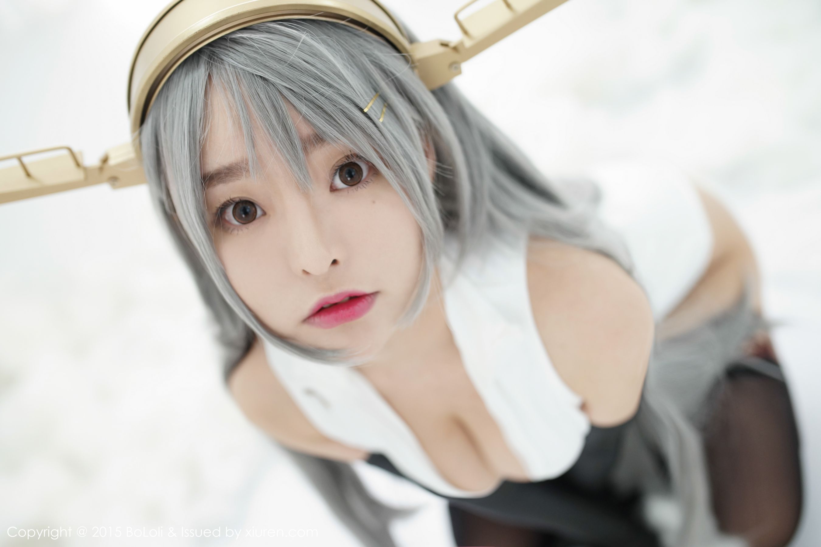 柳侑绮Sevenbaby《舰娘collection》榛名COS(开胸泳衣版)   Vol.034 写真集-图28