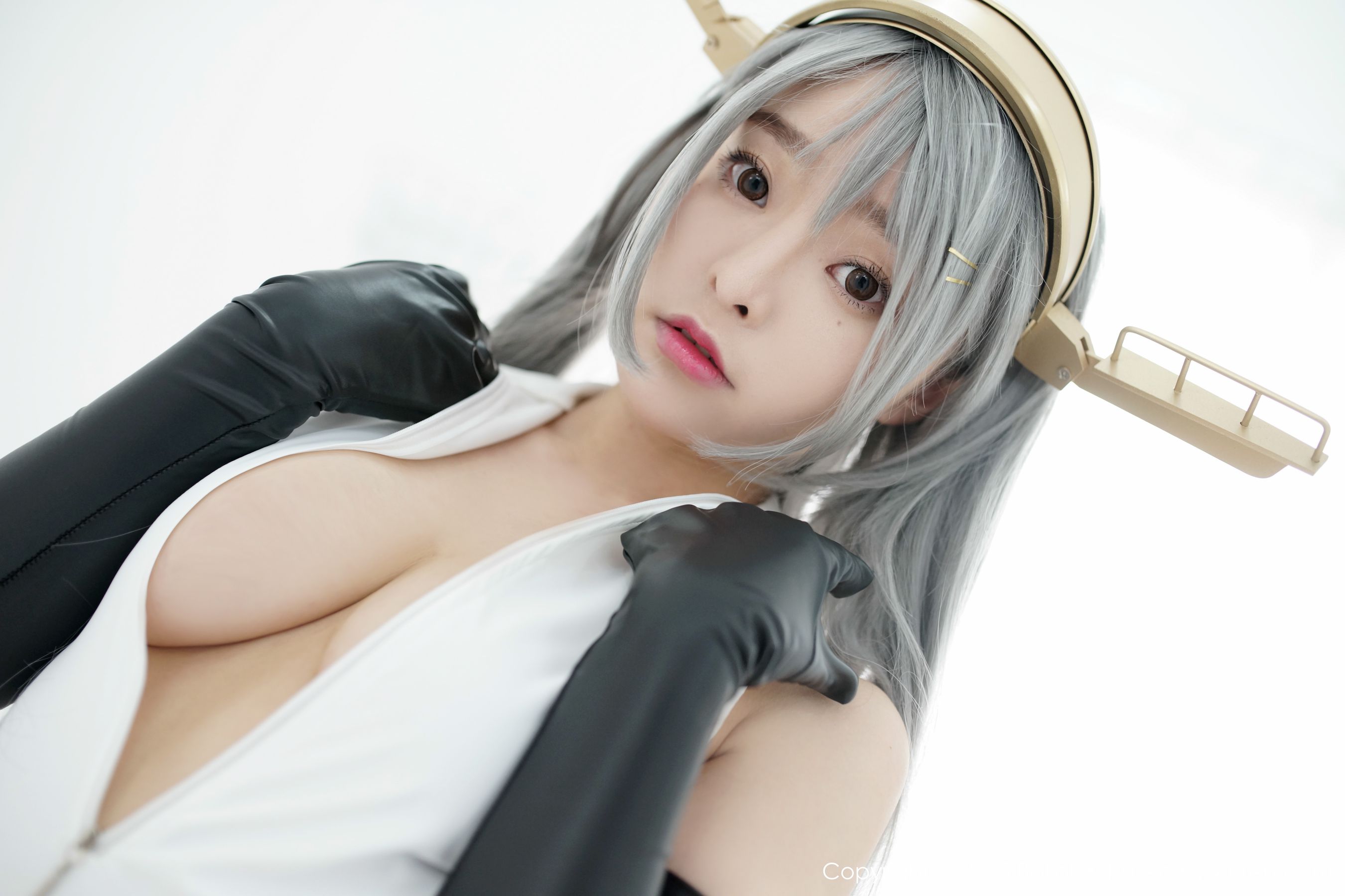 柳侑绮Sevenbaby《舰娘collection》榛名COS(开胸泳衣版)   Vol.034 写真集-图30