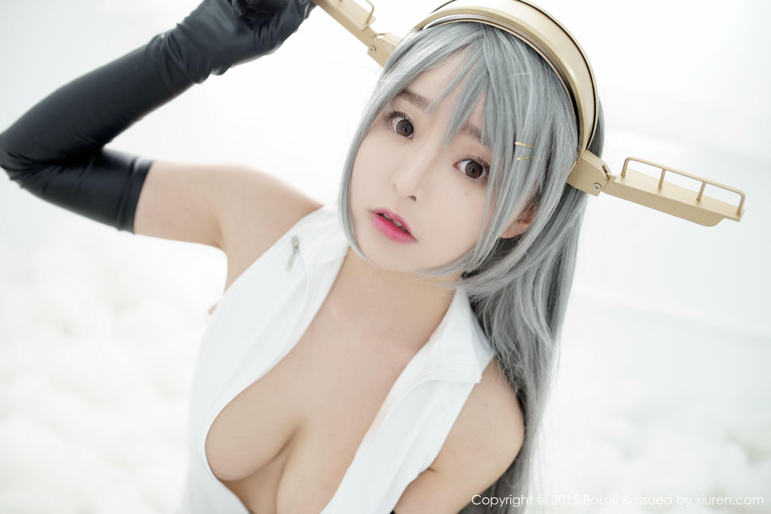 柳侑绮Sevenbaby《舰娘collection》榛名COS(开胸泳衣版)   Vol.034 写真集-图39