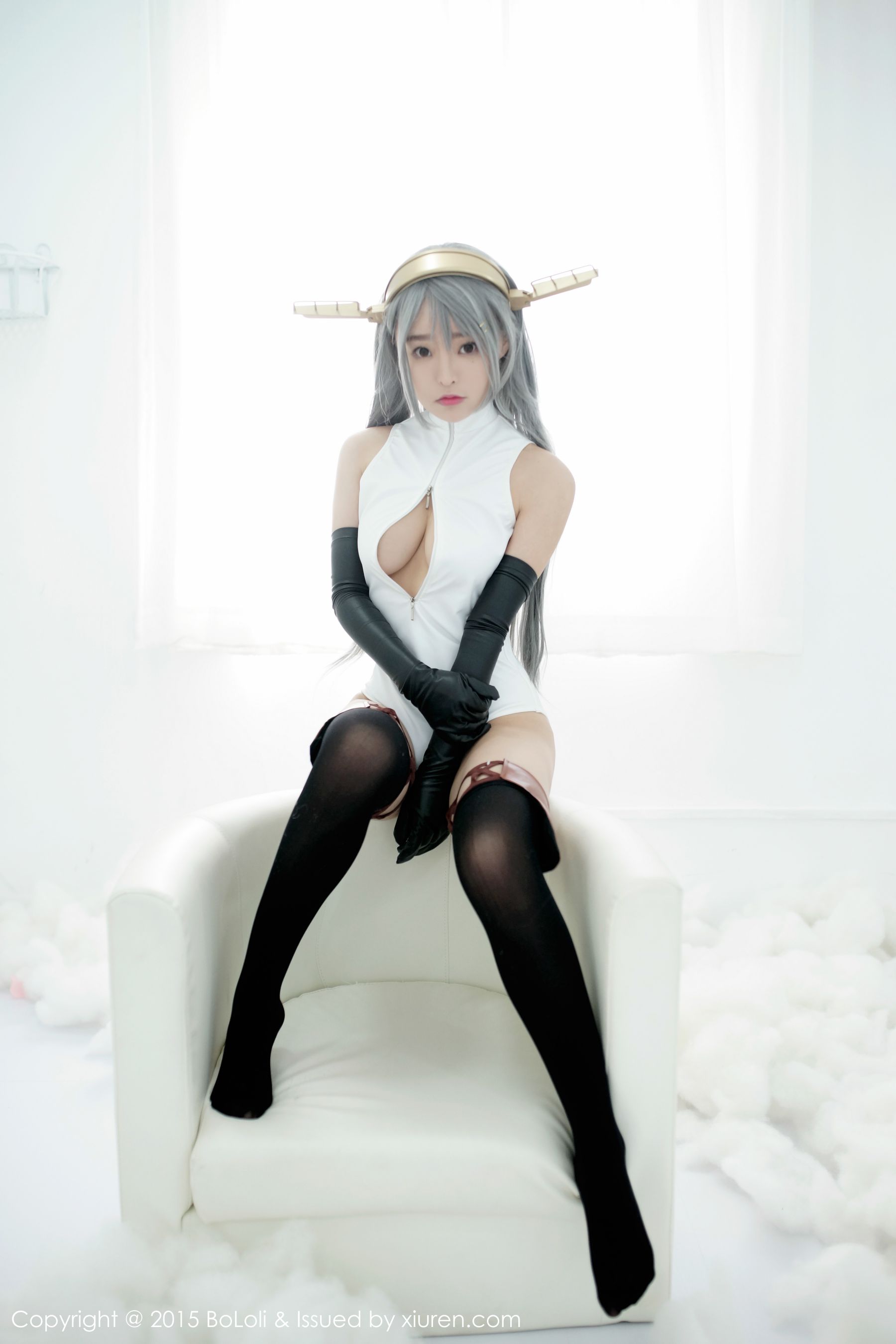 柳侑绮Sevenbaby《舰娘collection》榛名COS(开胸泳衣版)   Vol.034 写真集-图44