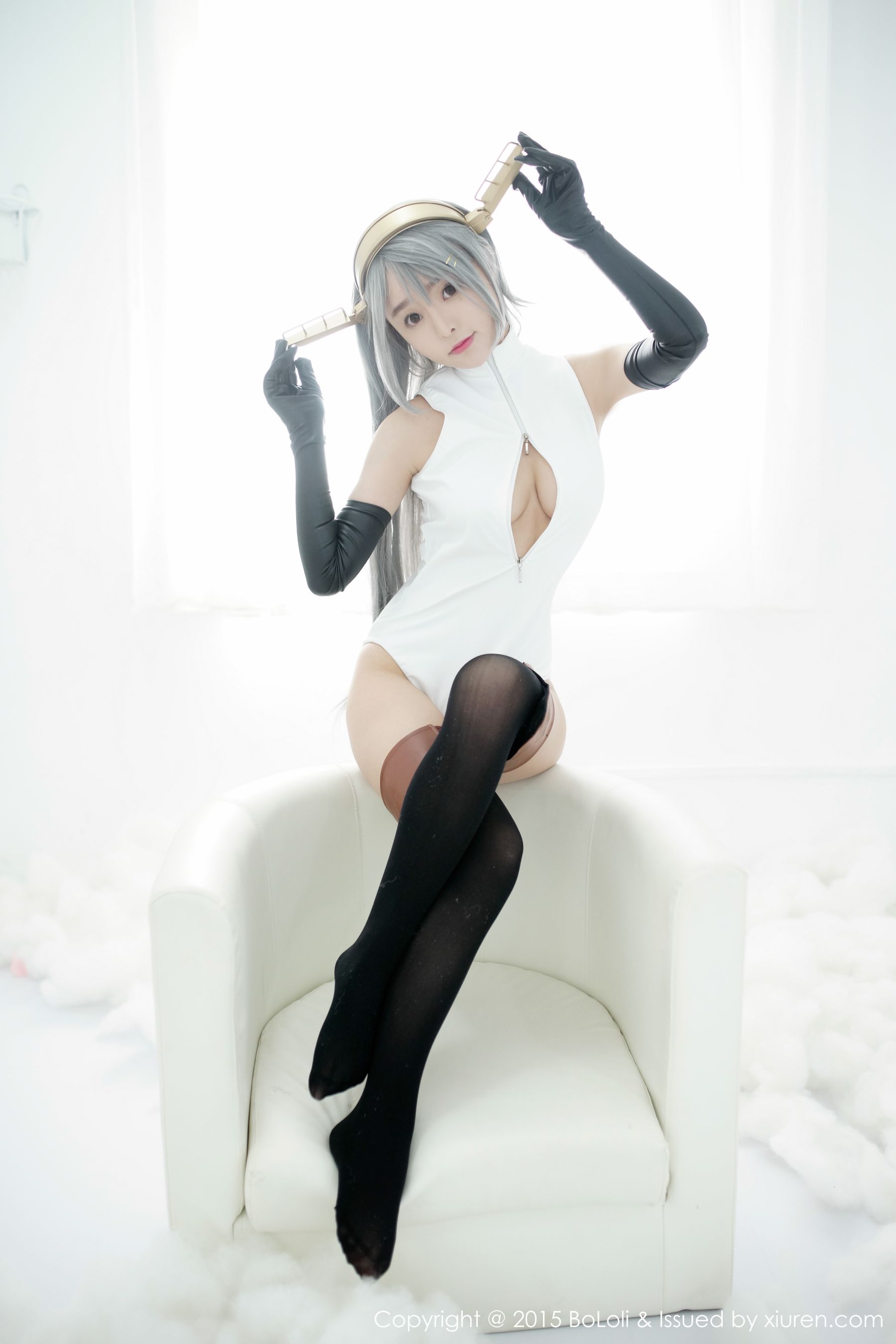 柳侑绮Sevenbaby《舰娘collection》榛名COS(开胸泳衣版)   Vol.034 写真集-图47