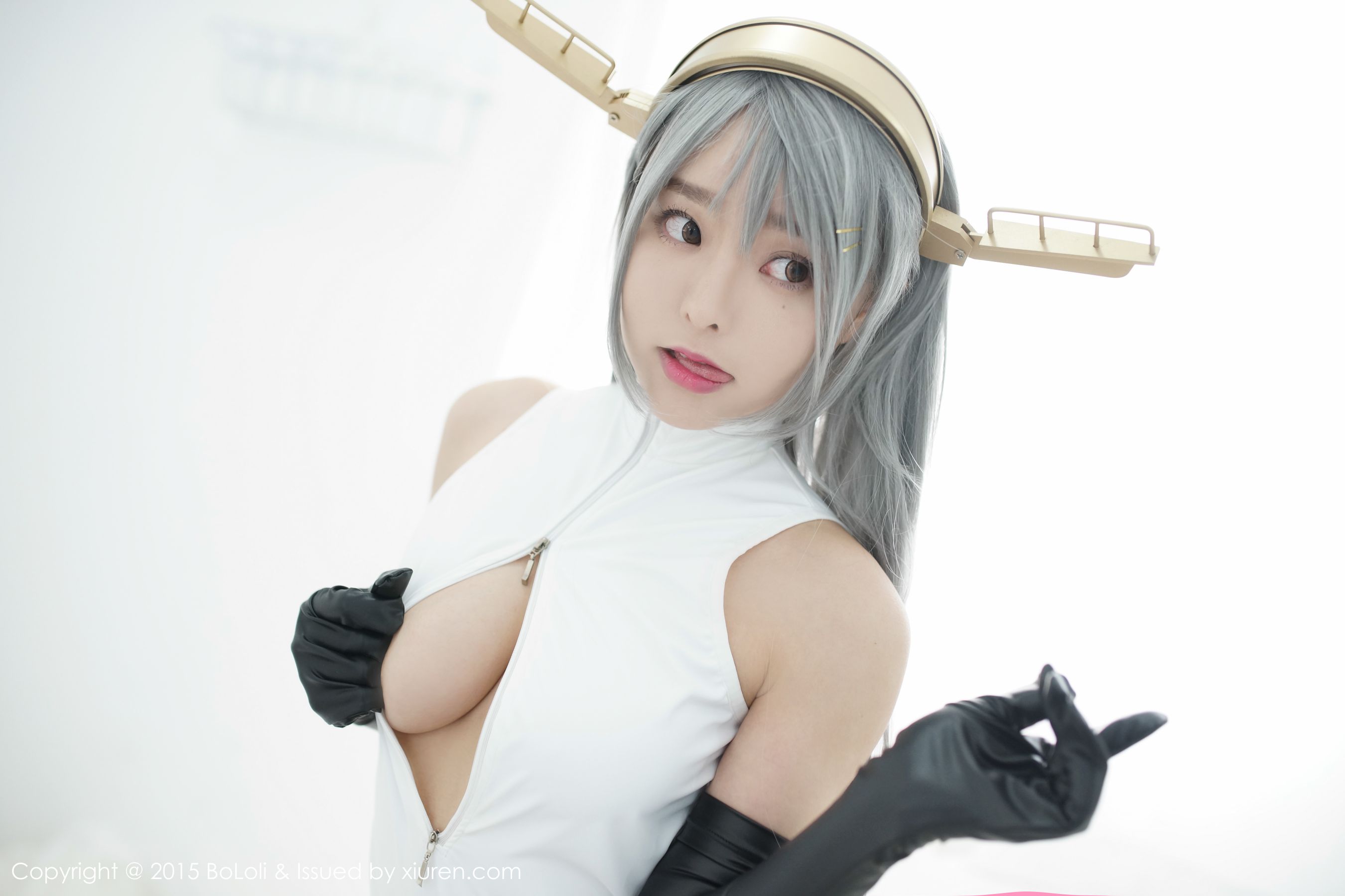 柳侑绮Sevenbaby《舰娘collection》榛名COS(开胸泳衣版)   Vol.034 写真集-图51