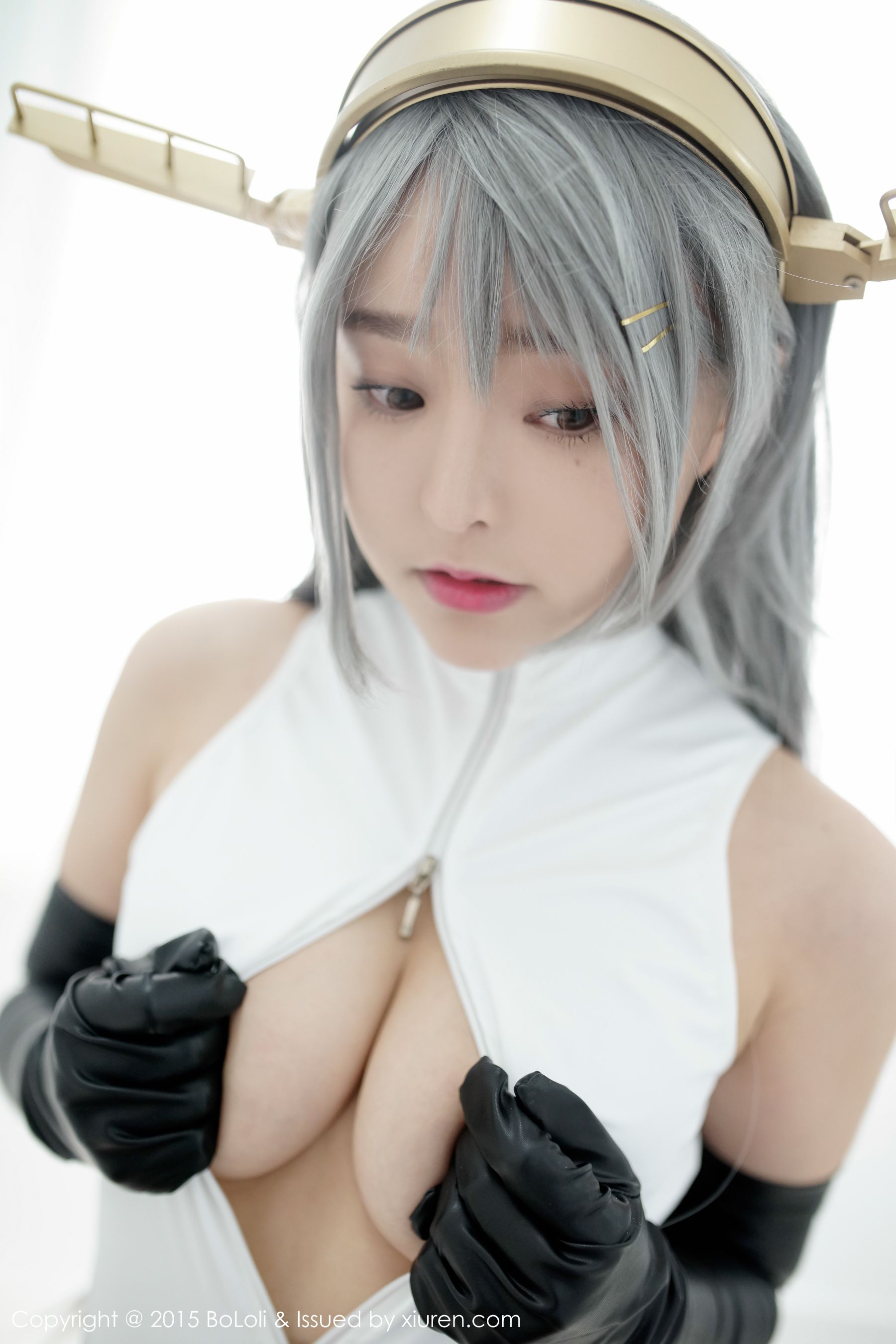 柳侑绮Sevenbaby《舰娘collection》榛名COS(开胸泳衣版)   Vol.034 写真集-图53
