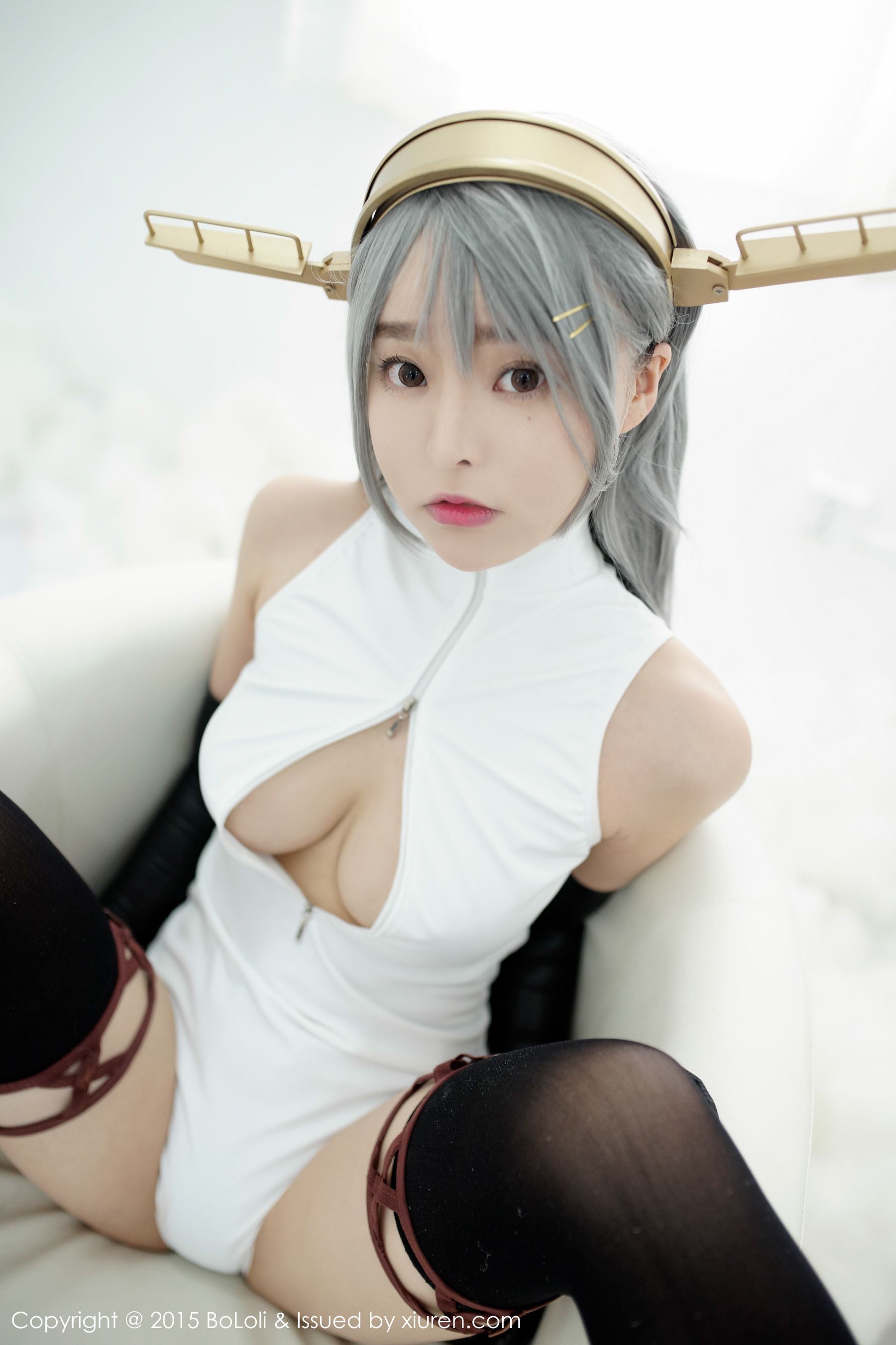 柳侑绮Sevenbaby《舰娘collection》榛名COS(开胸泳衣版)   Vol.034 写真集-图58