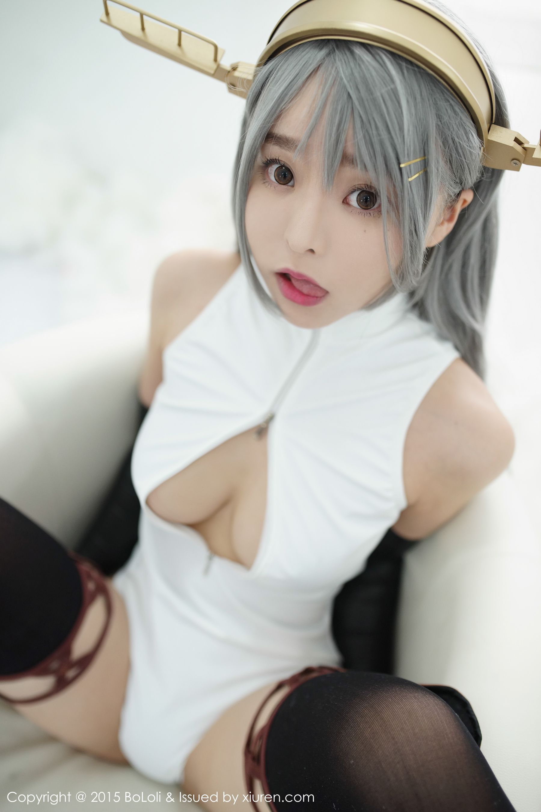 柳侑绮Sevenbaby《舰娘collection》榛名COS(开胸泳衣版)   Vol.034 写真集-图59