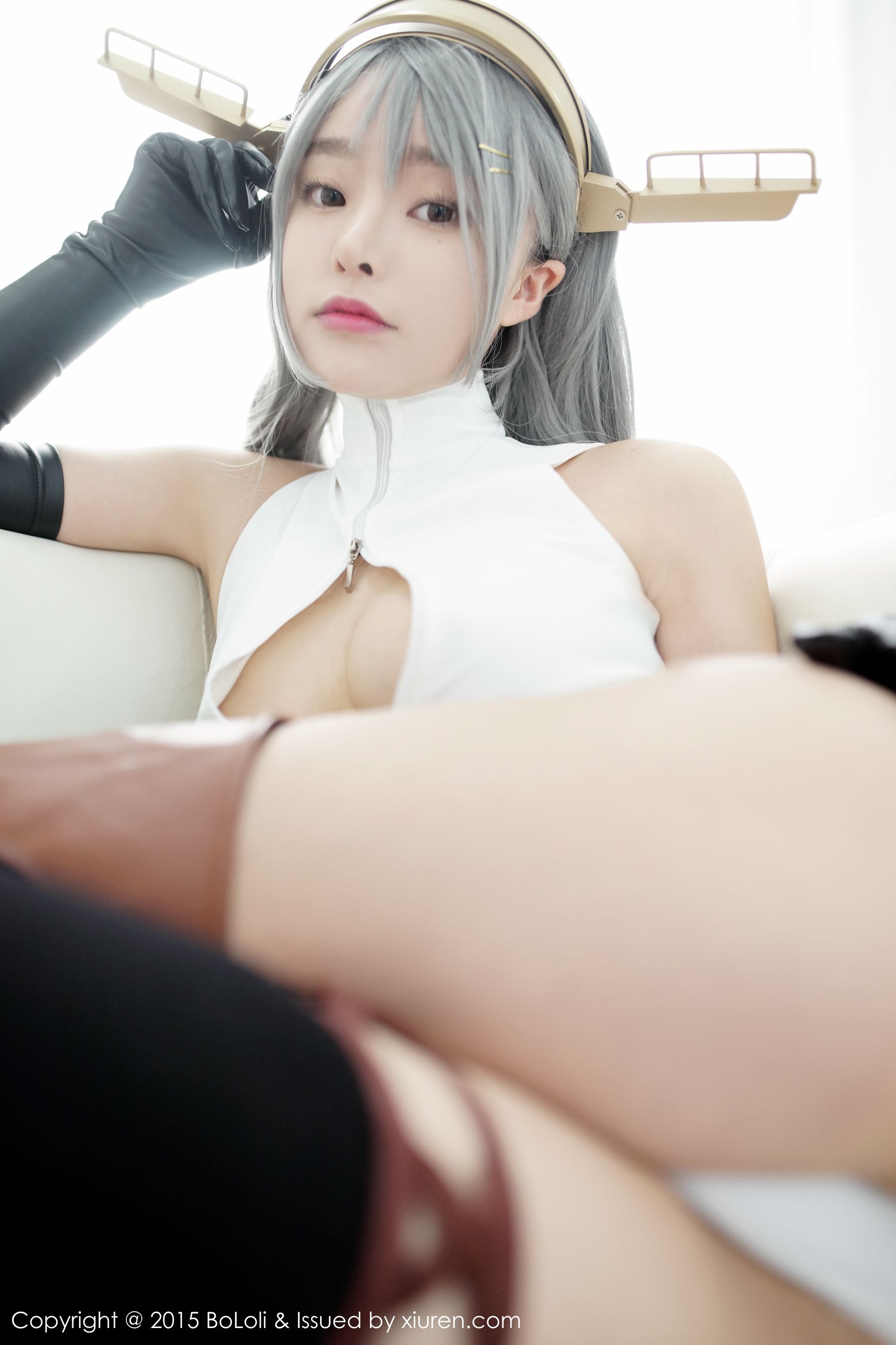 柳侑绮Sevenbaby《舰娘collection》榛名COS(开胸泳衣版)   Vol.034 写真集-图63