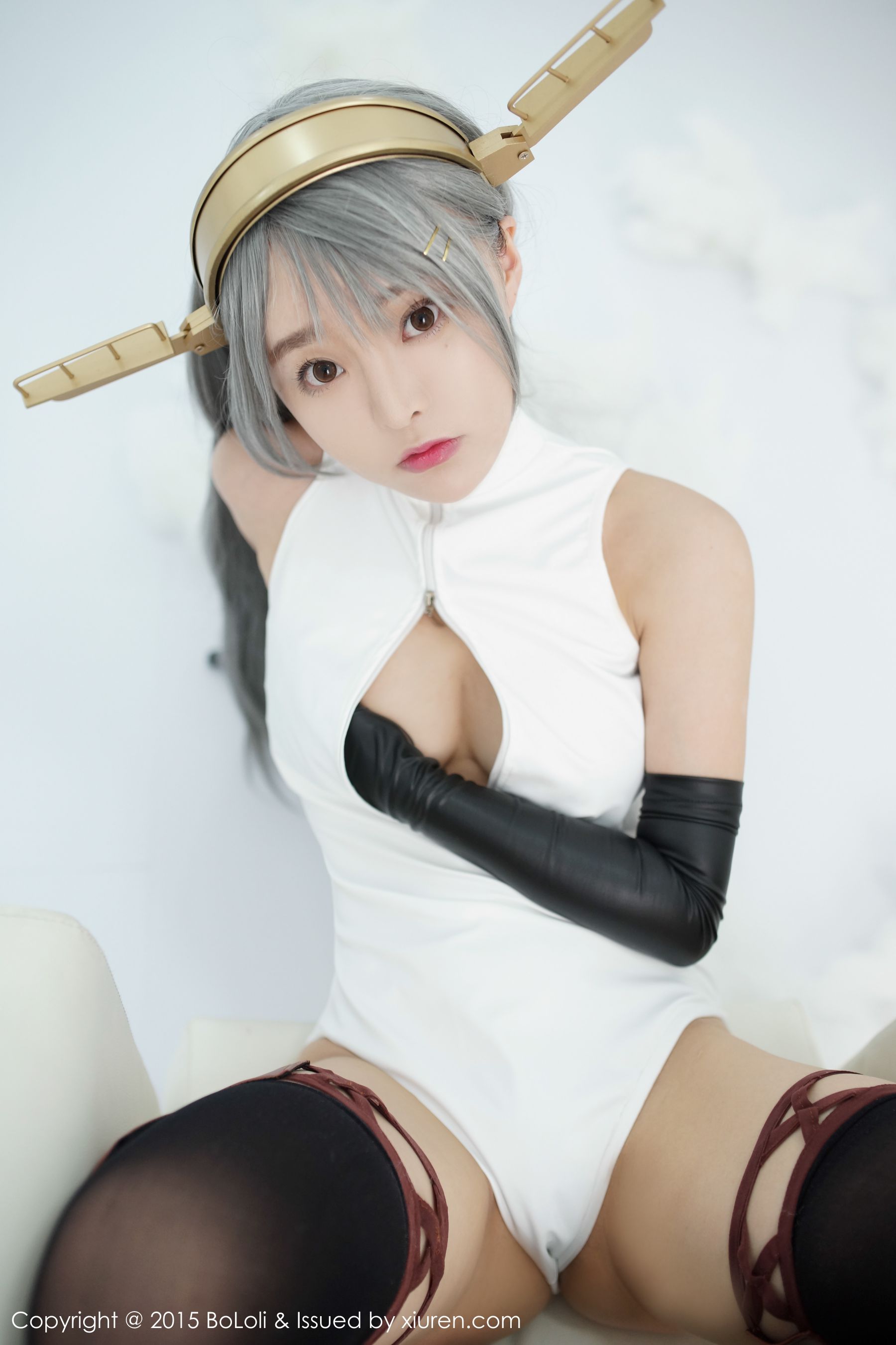 柳侑绮Sevenbaby《舰娘collection》榛名COS(开胸泳衣版)   Vol.034 写真集-图68