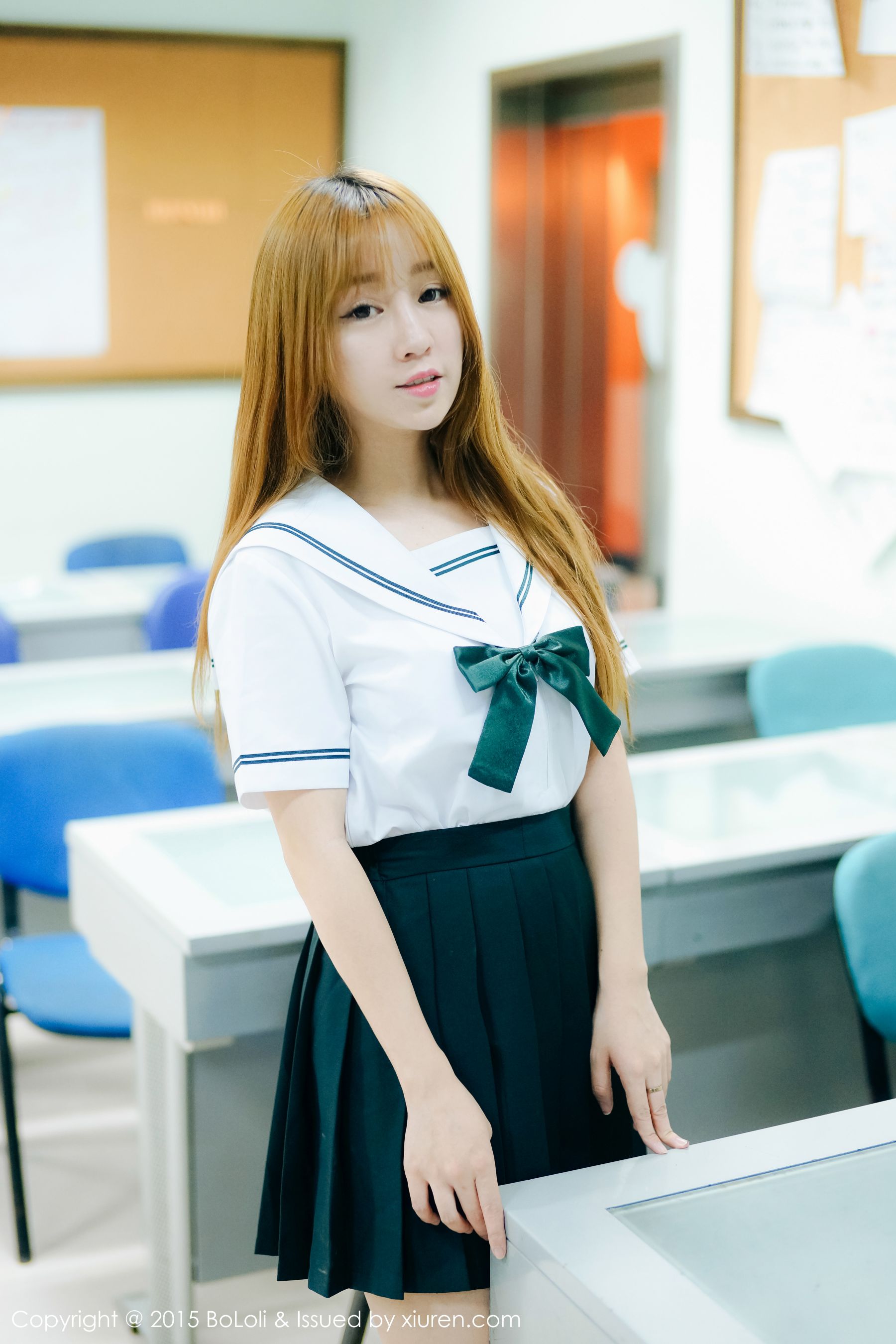 王语纯《JK制服》  Vol.035 写真集-图1