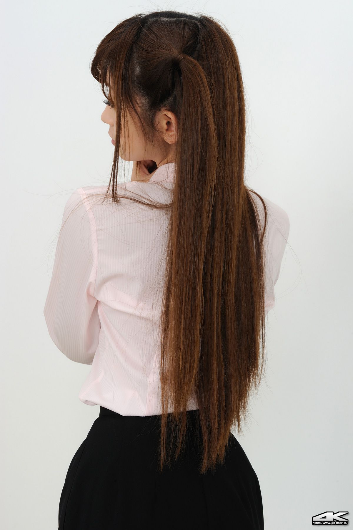 NO.00014 佐崎愛里 Office Lady 黑丝长筒袜-图17