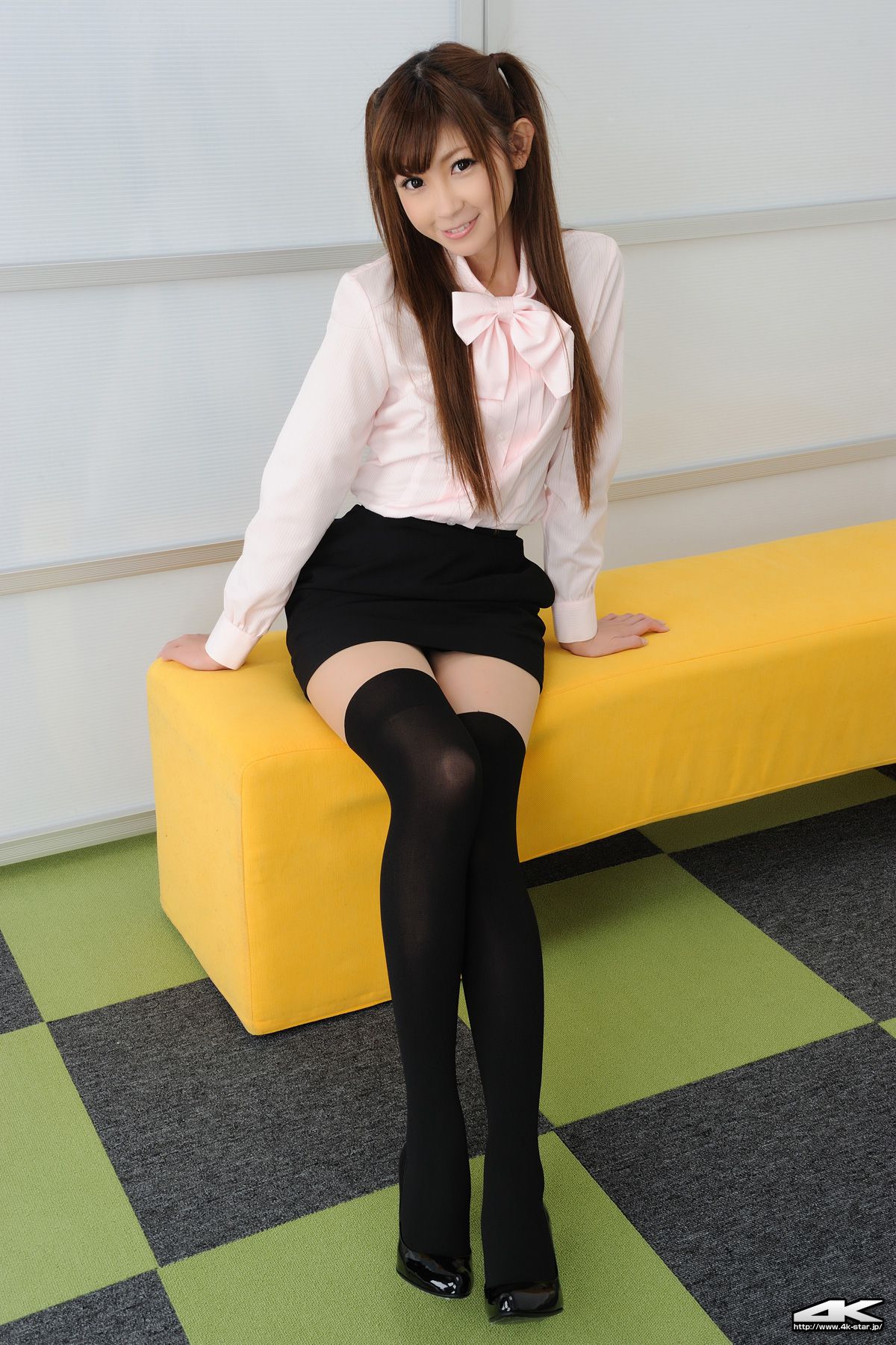 NO.00014 佐崎愛里 Office Lady 黑丝长筒袜-图72