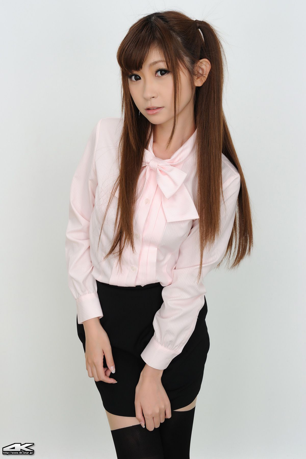 NO.00014 佐崎愛里 Office Lady 黑丝长筒袜-图7