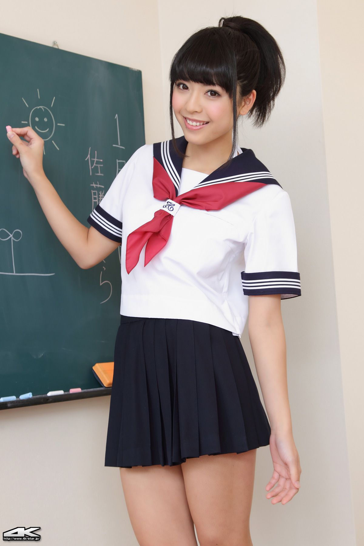 NO.00021 Sakura Sato 佐藤さくら Sailor Suit 水手服-图1