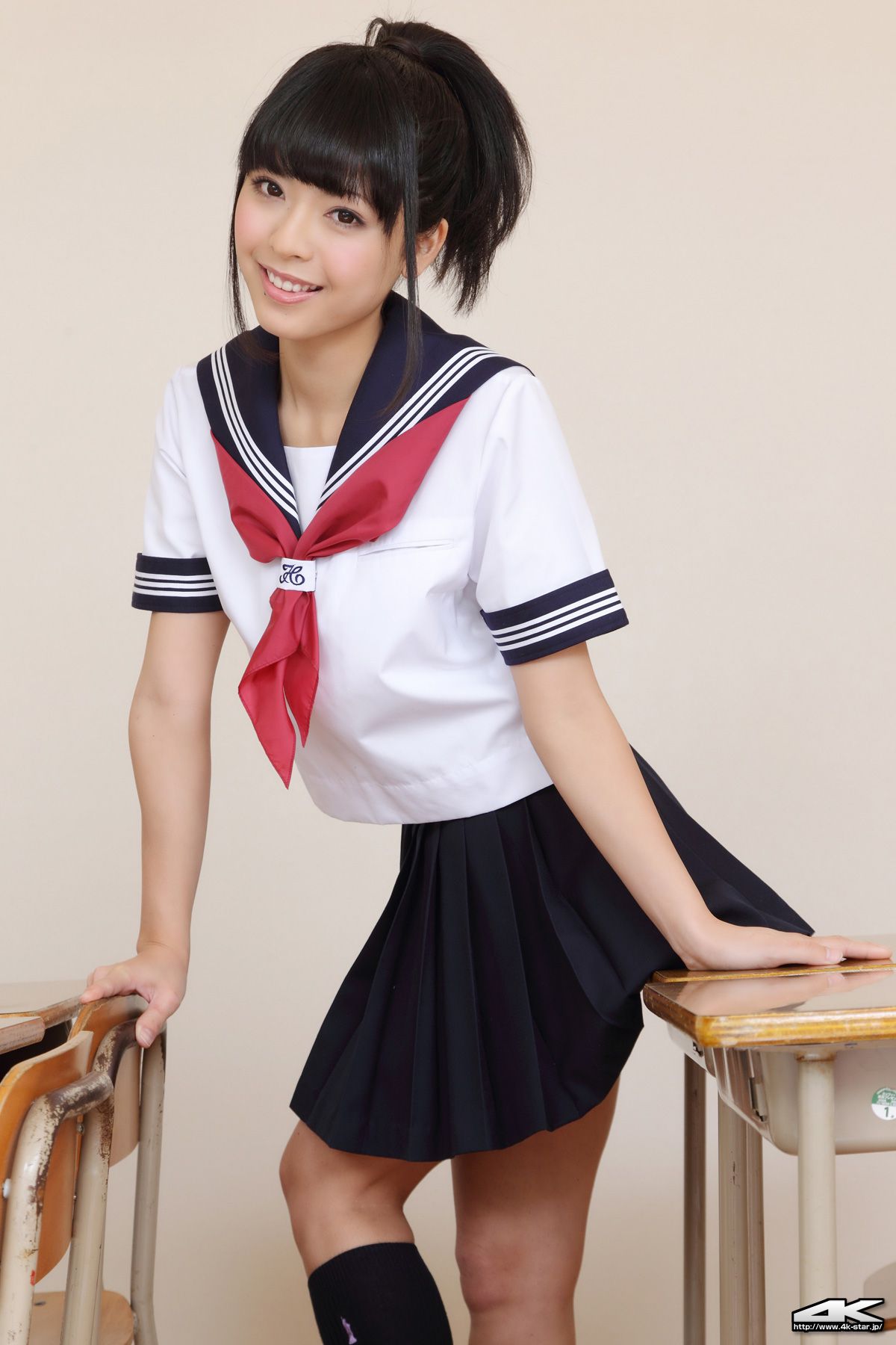 NO.00021 Sakura Sato 佐藤さくら Sailor Suit 水手服-图32