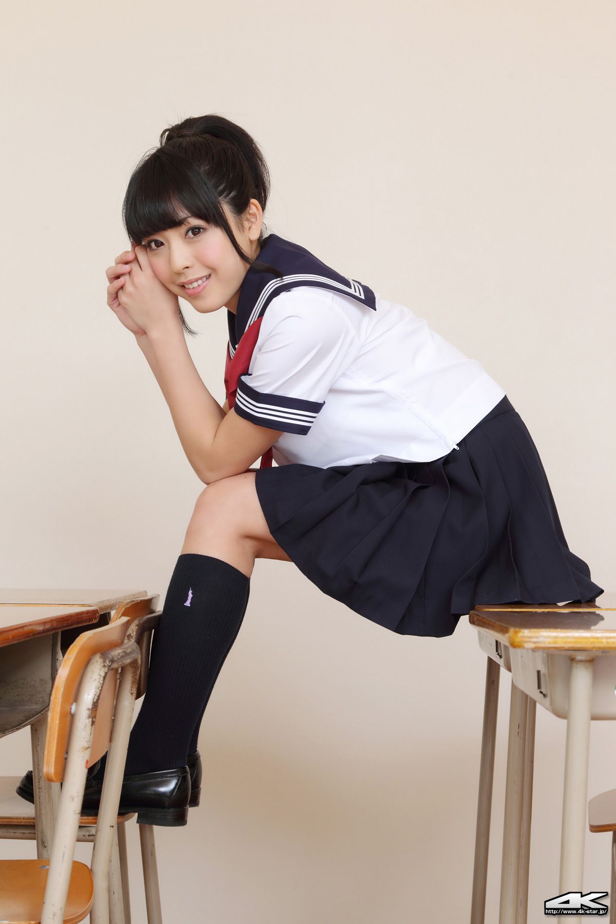 NO.00021 Sakura Sato 佐藤さくら Sailor Suit 水手服-图34