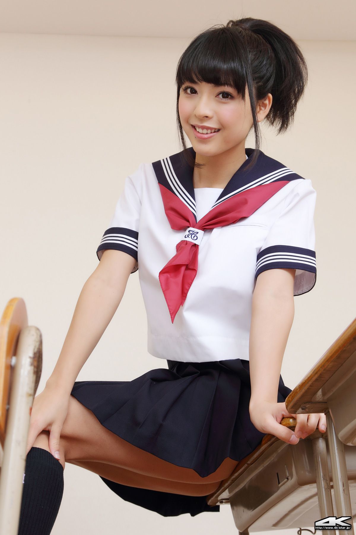 NO.00021 Sakura Sato 佐藤さくら Sailor Suit 水手服-图36