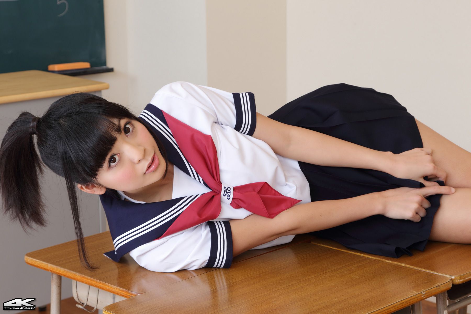 NO.00021 Sakura Sato 佐藤さくら Sailor Suit 水手服-图52
