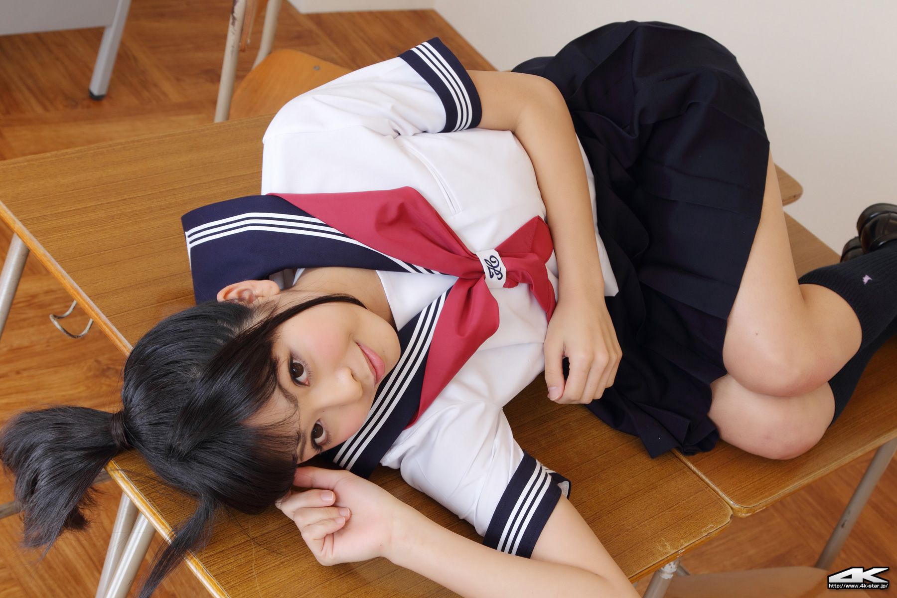 NO.00021 Sakura Sato 佐藤さくら Sailor Suit 水手服-图72