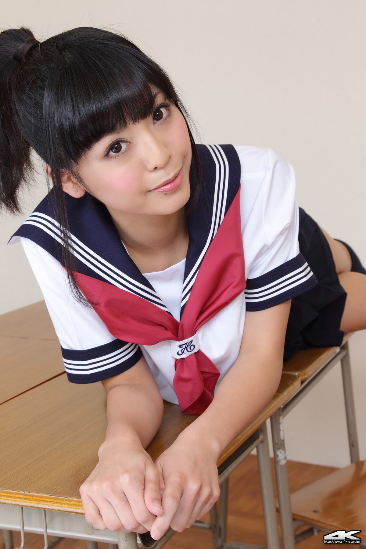 NO.00021 Sakura Sato 佐藤さくら Sailor Suit 水手服-图76