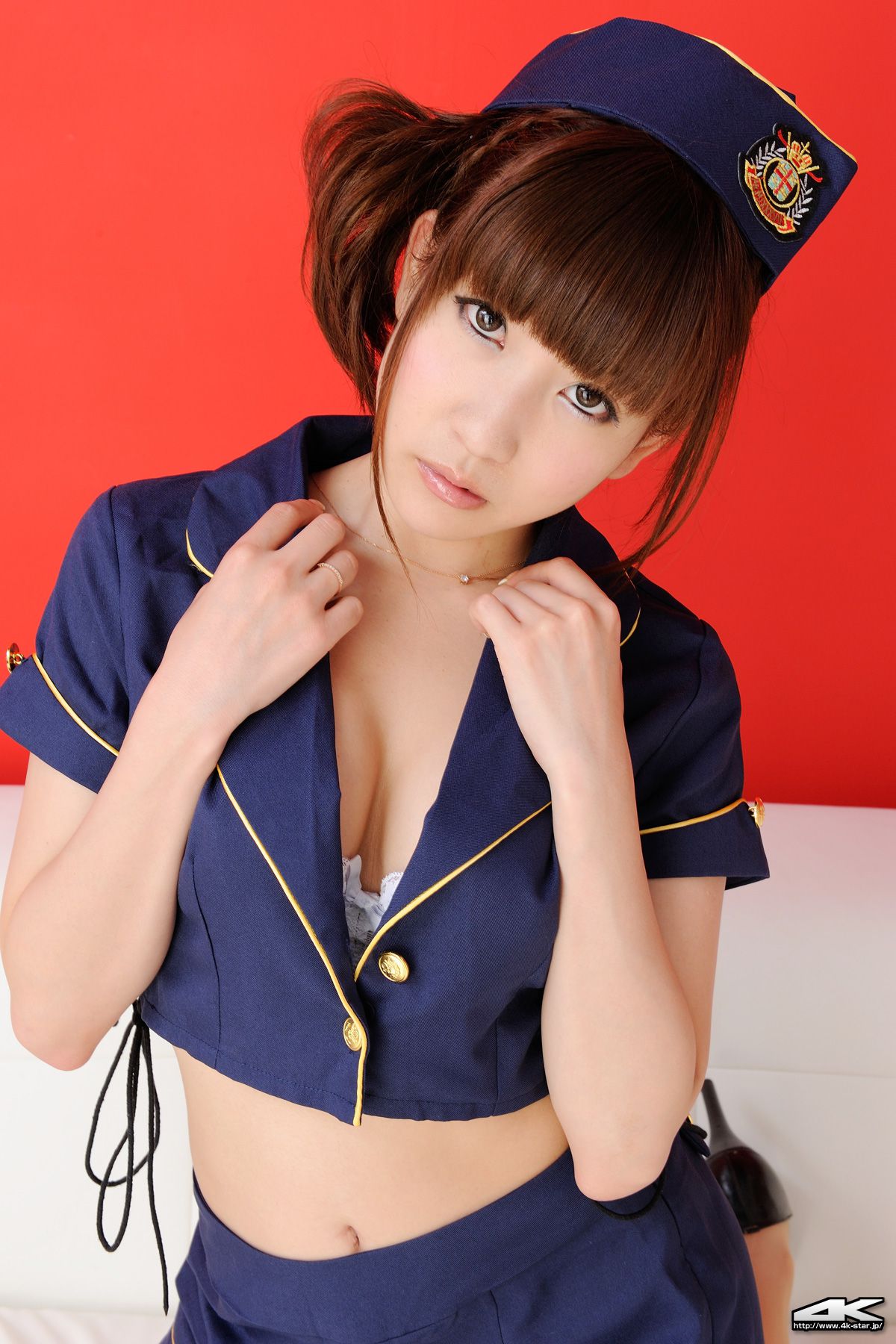 NO.00028 秋葉ちひろ Mini Skirt Police 女警制服-图78