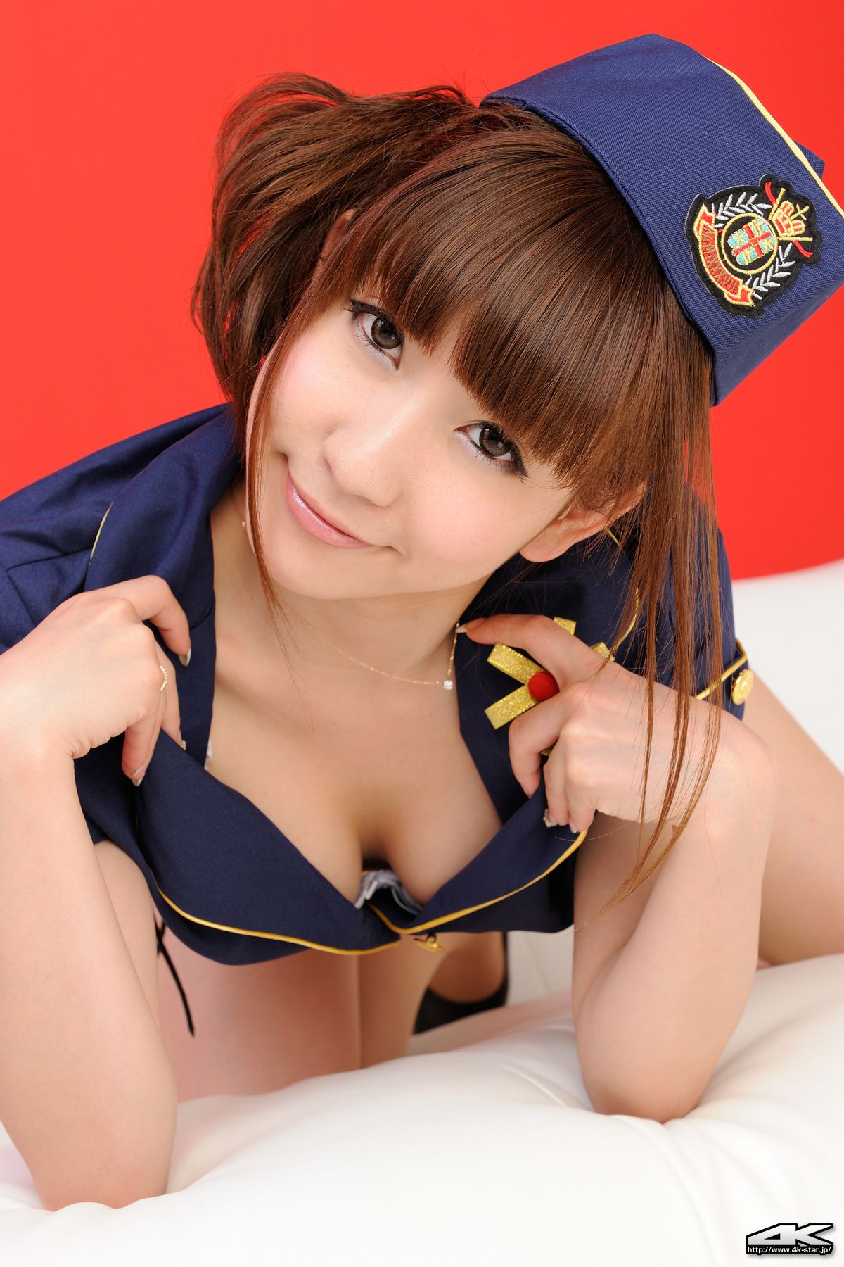 NO.00028 秋葉ちひろ Mini Skirt Police 女警制服-图93