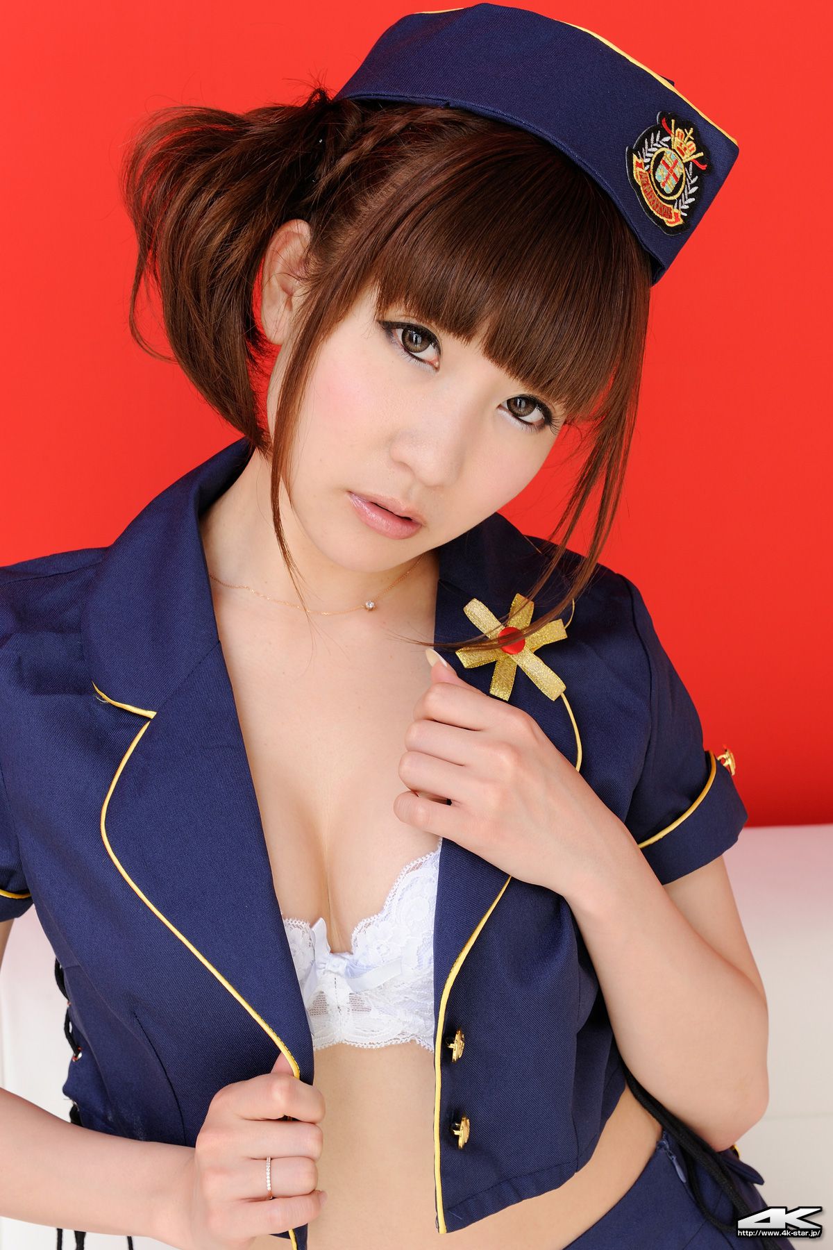 NO.00028 秋葉ちひろ Mini Skirt Police 女警制服-图95