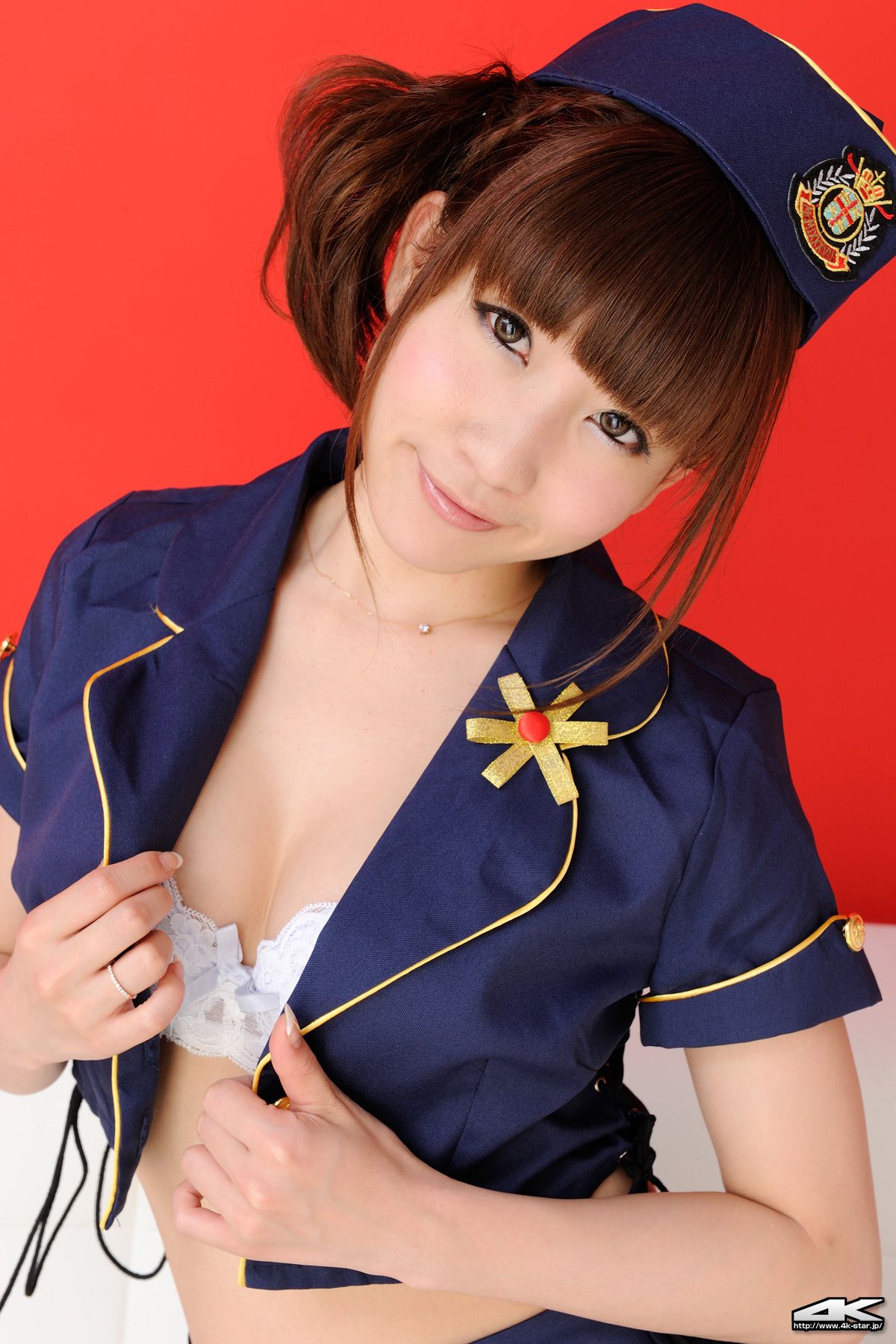 NO.00028 秋葉ちひろ Mini Skirt Police 女警制服-图96