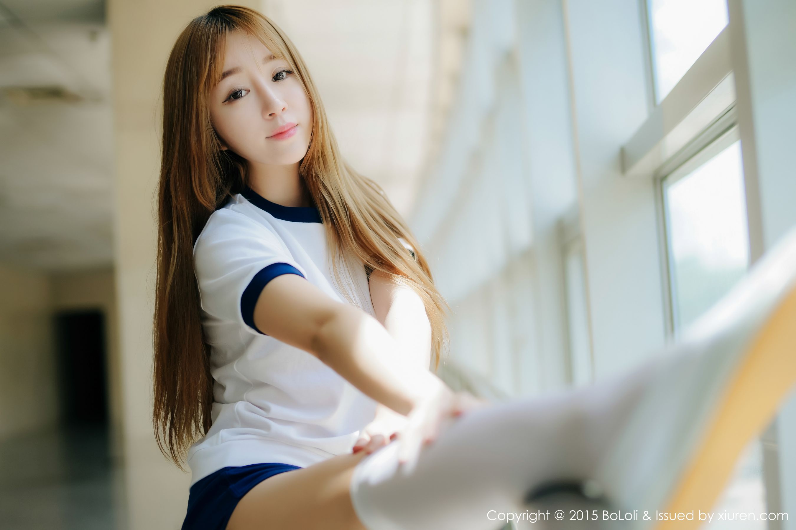 王语纯《校园体操服系列~》  Vol.038 写真集-图2