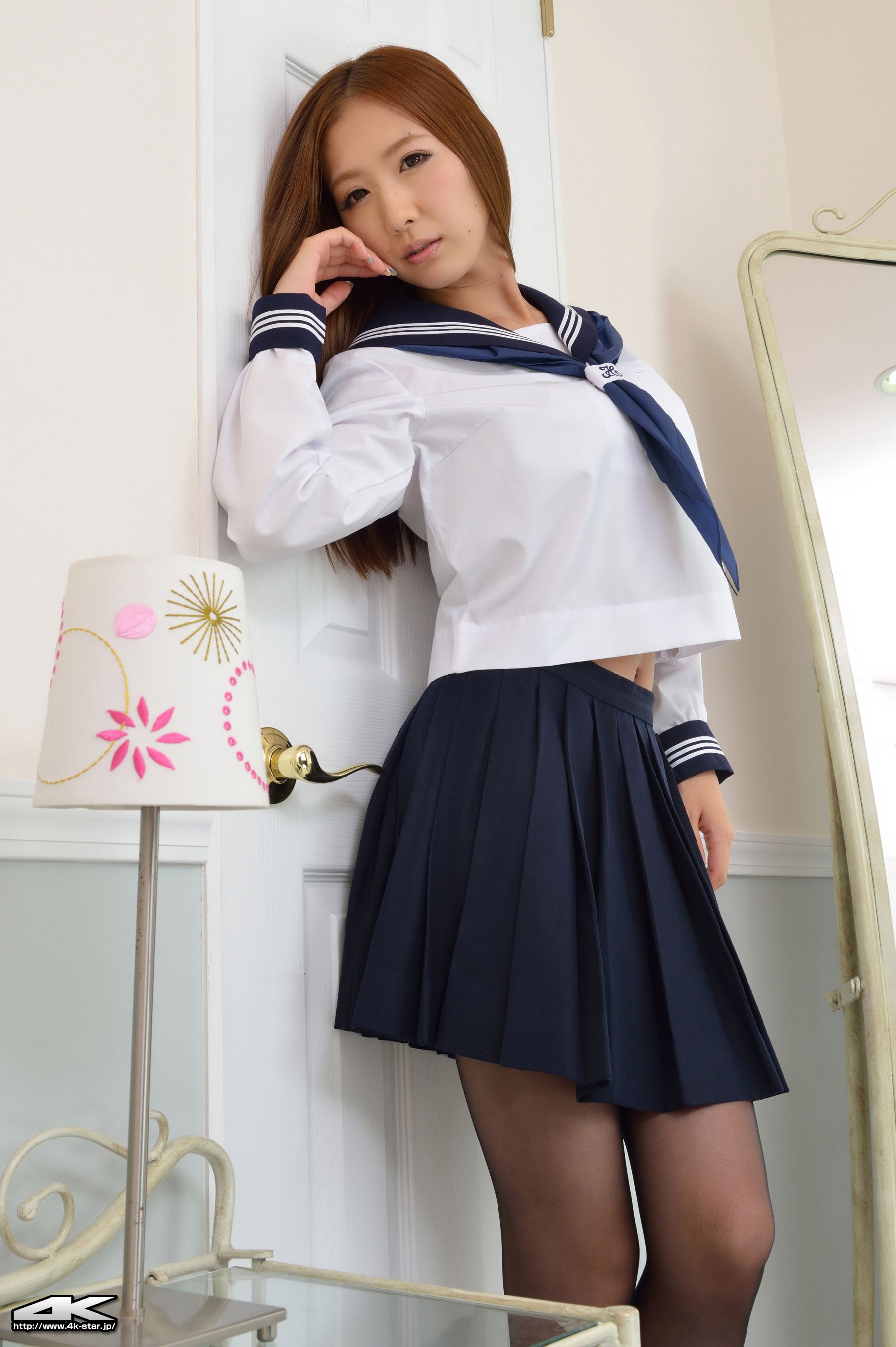 NO.00068 岩崎由衣 Sailor Suit 黑丝学妹-图38