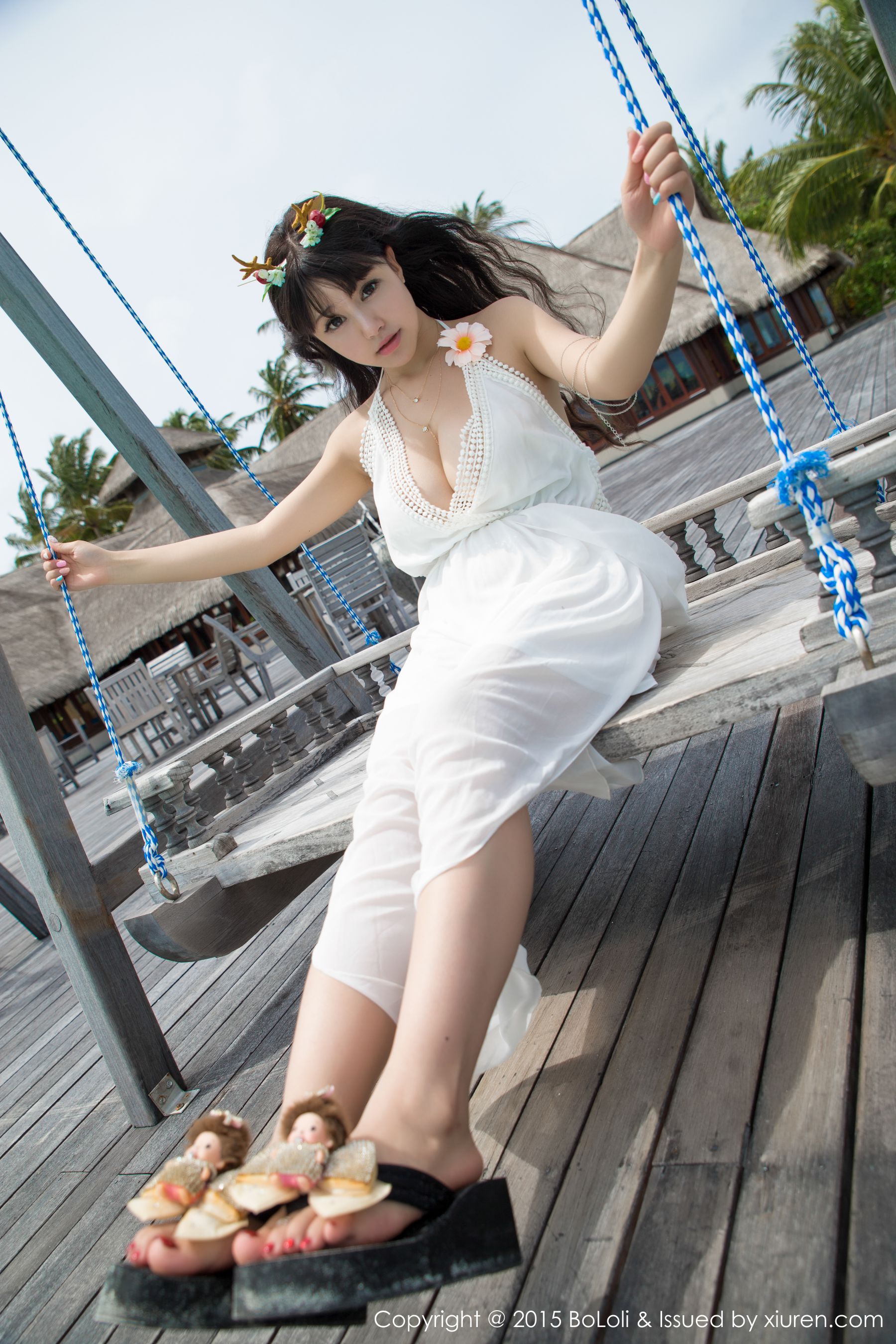 Barbie可儿《马尔代夫旅拍》小清新系列  Vol.042 写真集-图31