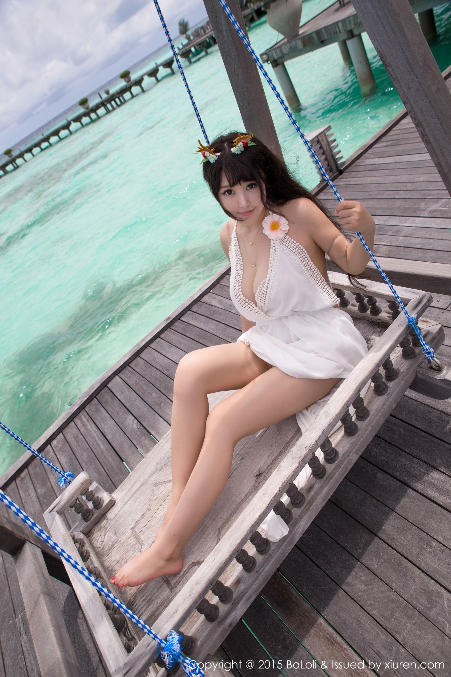 Barbie可儿《马尔代夫旅拍》小清新系列  Vol.042 写真集-图32