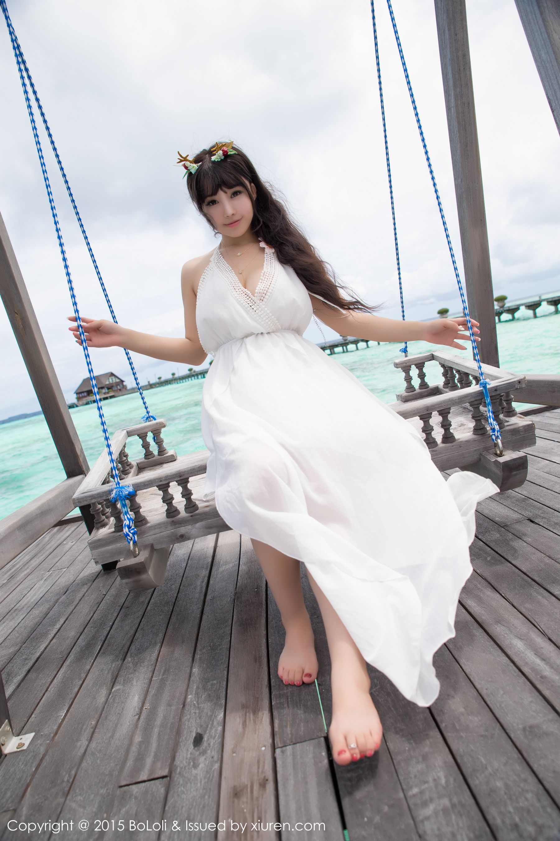 Barbie可儿《马尔代夫旅拍》小清新系列  Vol.042 写真集-图34