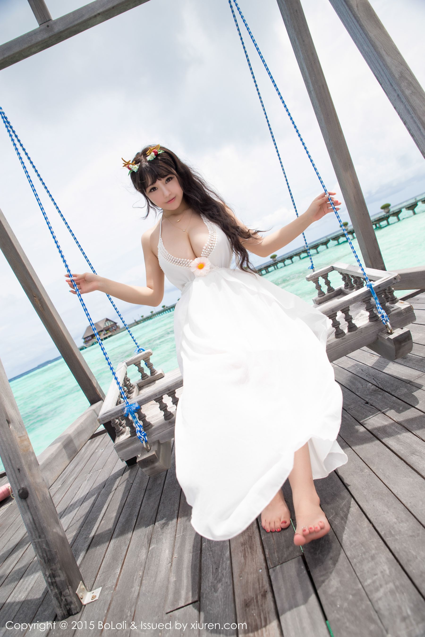 Barbie可儿《马尔代夫旅拍》小清新系列  Vol.042 写真集-图35
