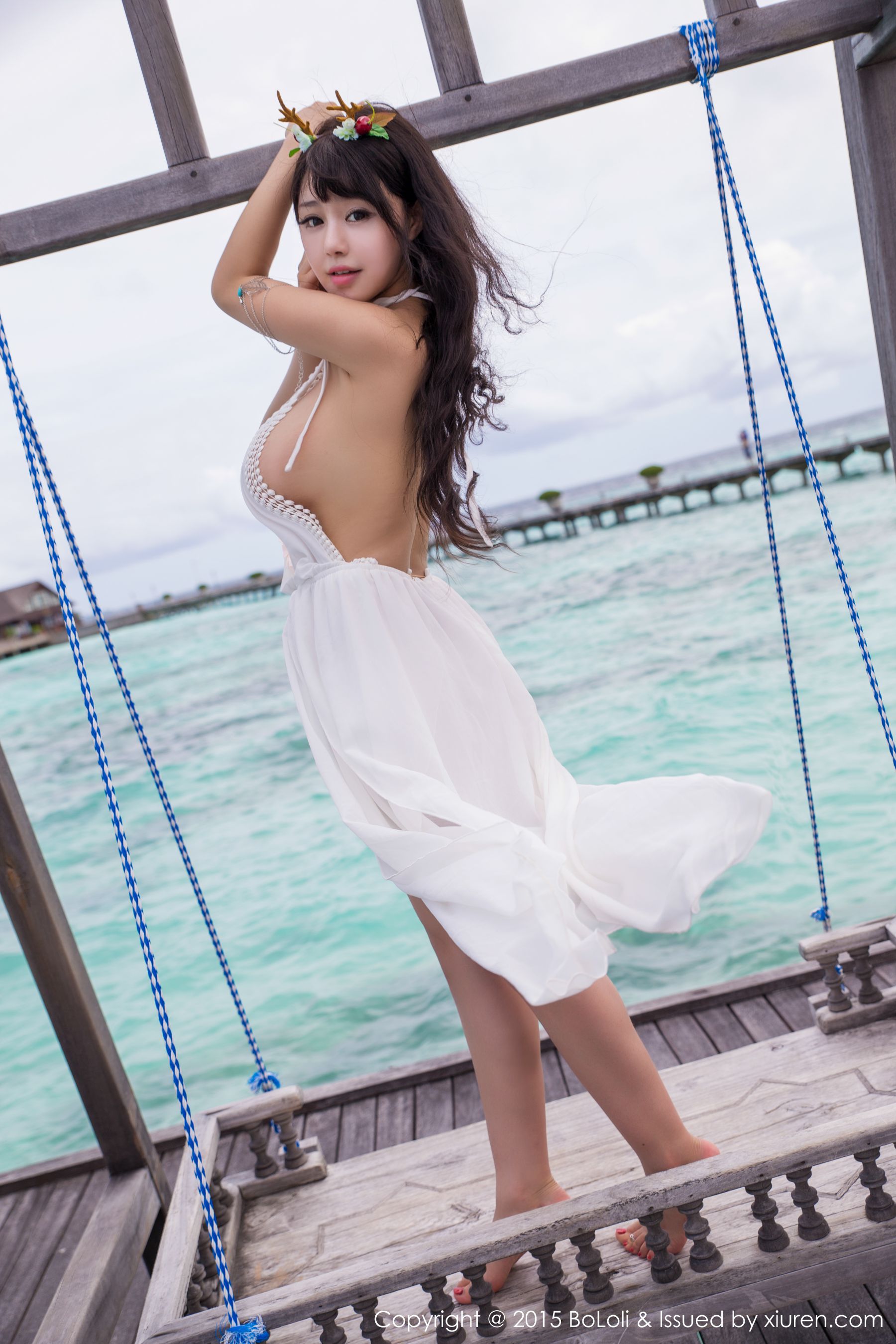 Barbie可儿《马尔代夫旅拍》小清新系列  Vol.042 写真集-图38