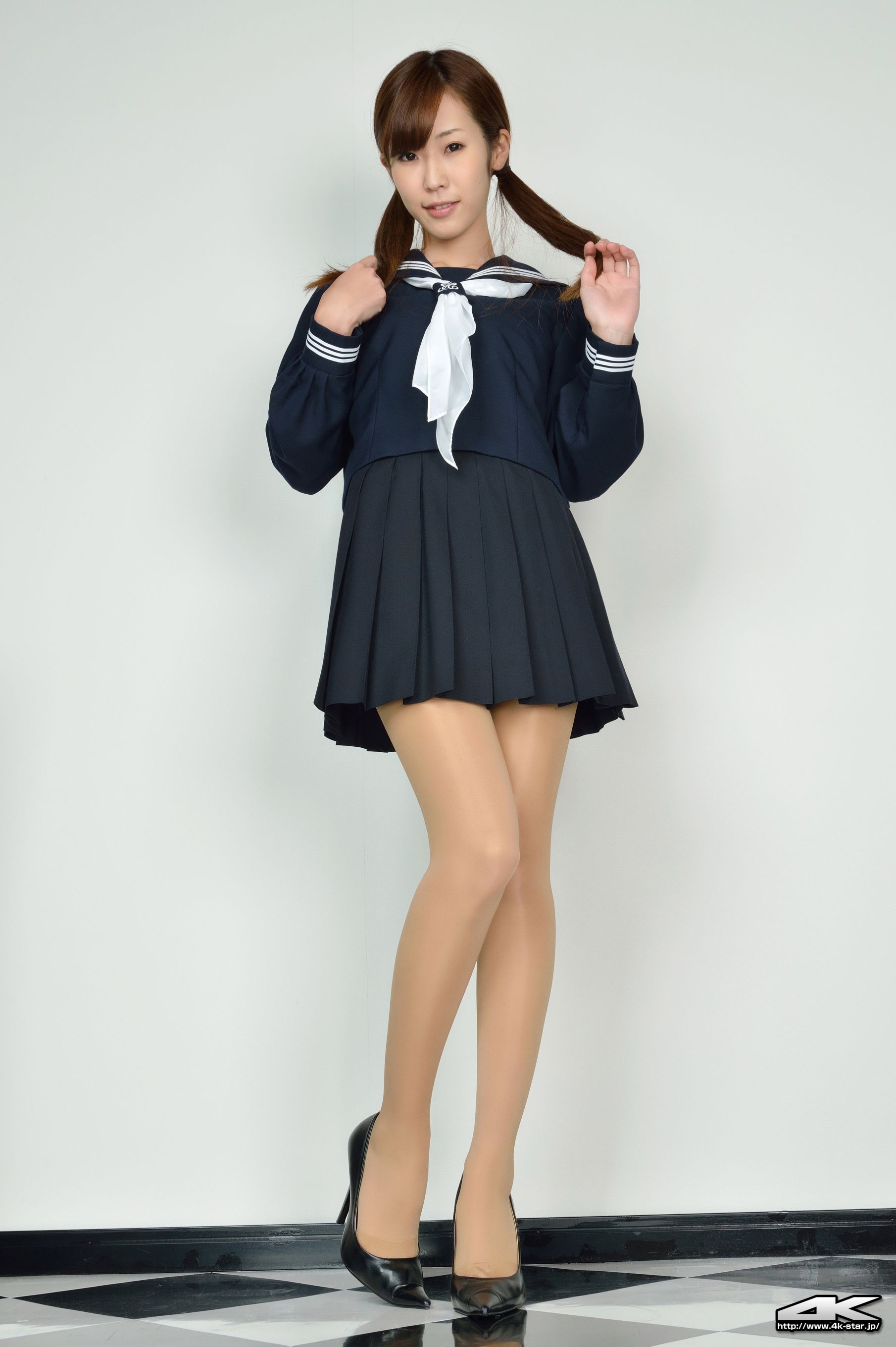 NO.00102 北村奈緒 School Girl 水手服学生装-图7