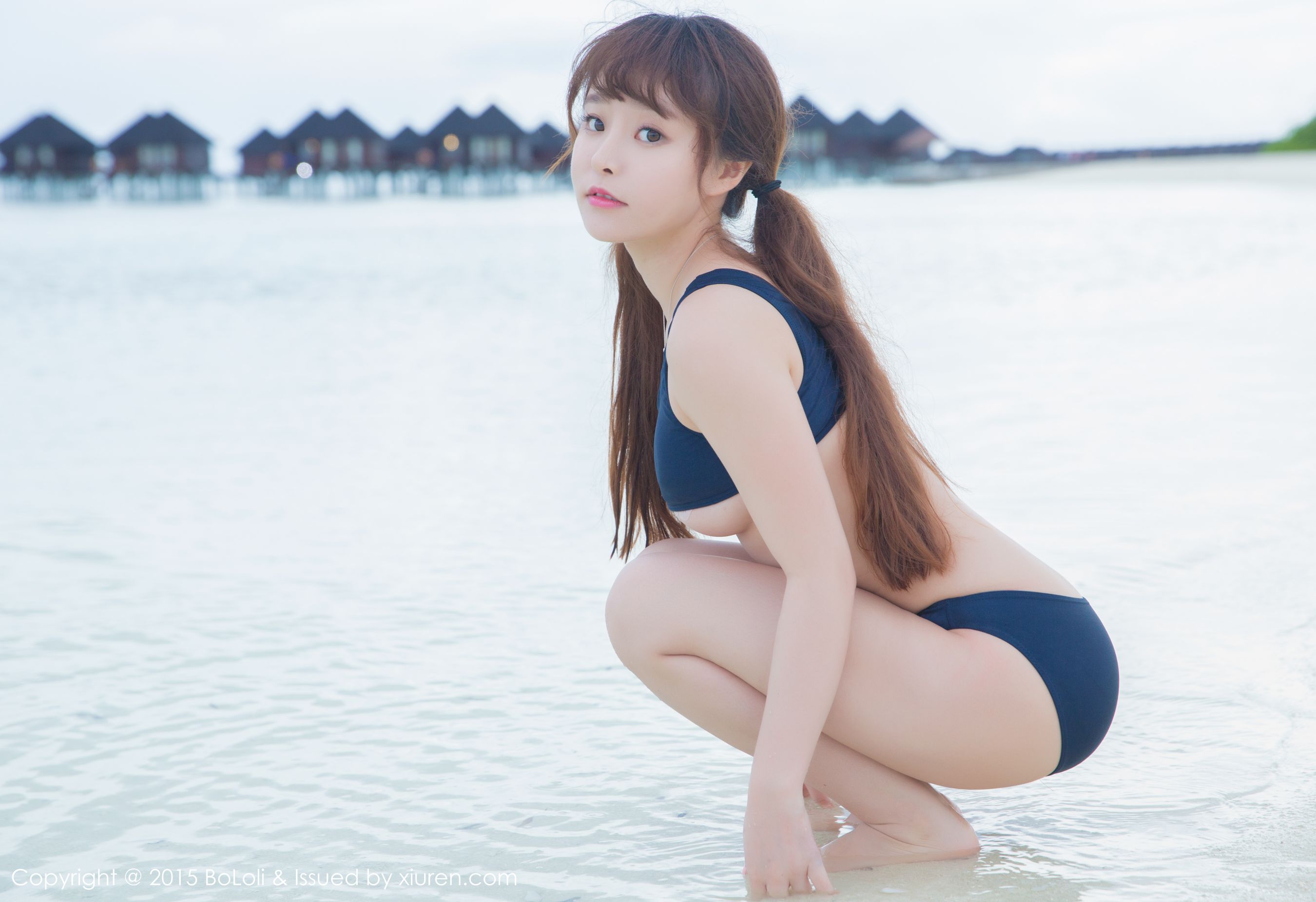 柳侑绮Sevenbaby《马尔代夫旅拍》比基尼+死库水  Vol.044 写真集-图33