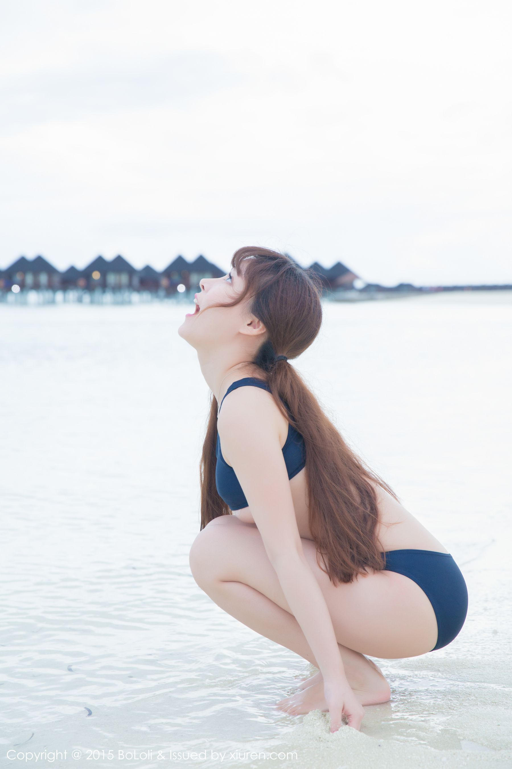 柳侑绮Sevenbaby《马尔代夫旅拍》比基尼+死库水  Vol.044 写真集-图34