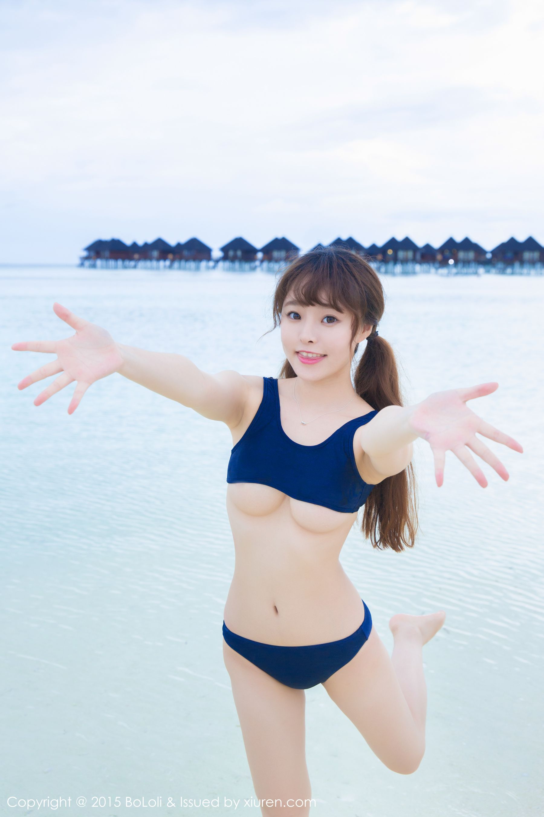 柳侑绮Sevenbaby《马尔代夫旅拍》比基尼+死库水  Vol.044 写真集-图35