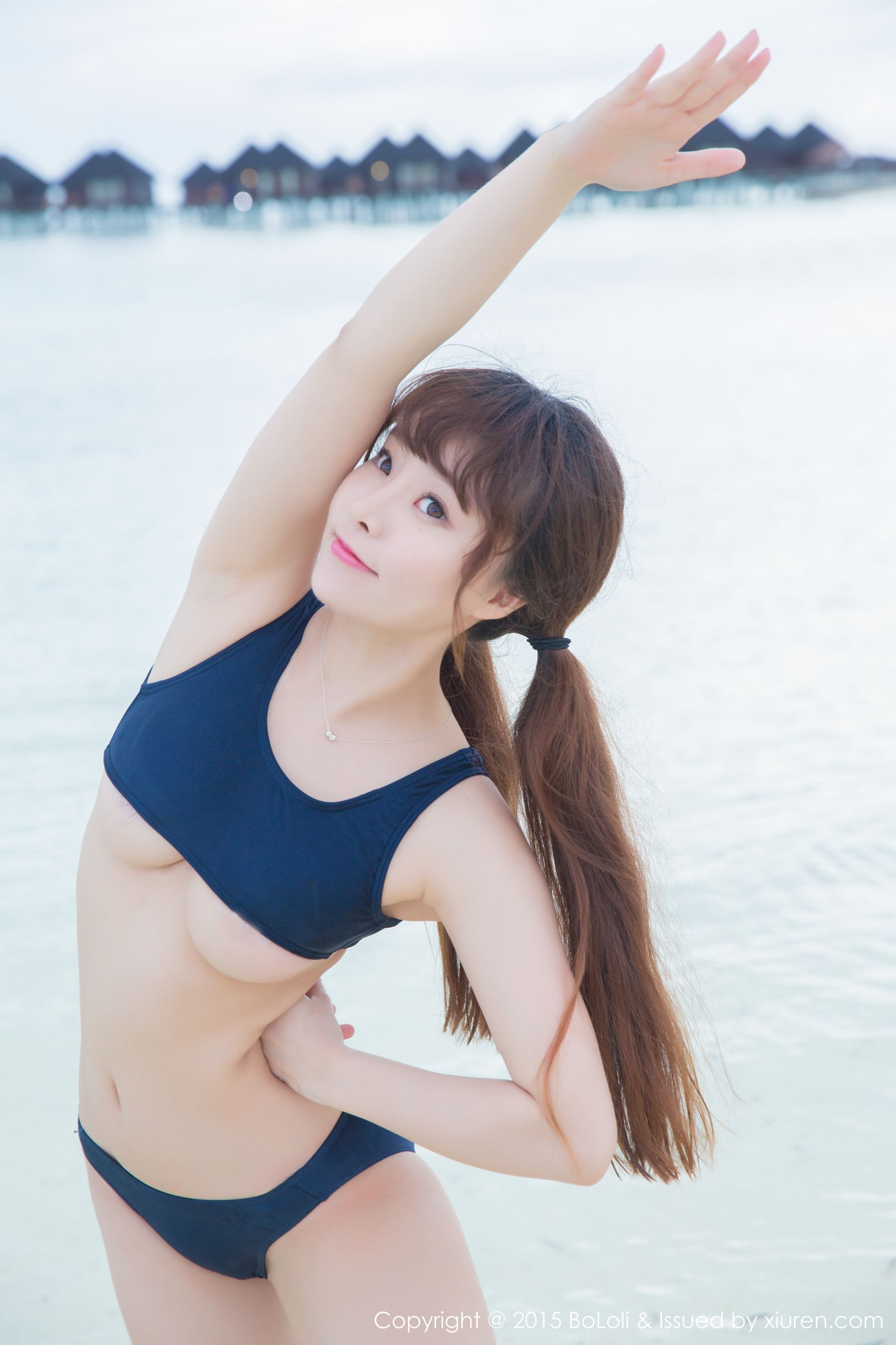 柳侑绮Sevenbaby《马尔代夫旅拍》比基尼+死库水  Vol.044 写真集-图44